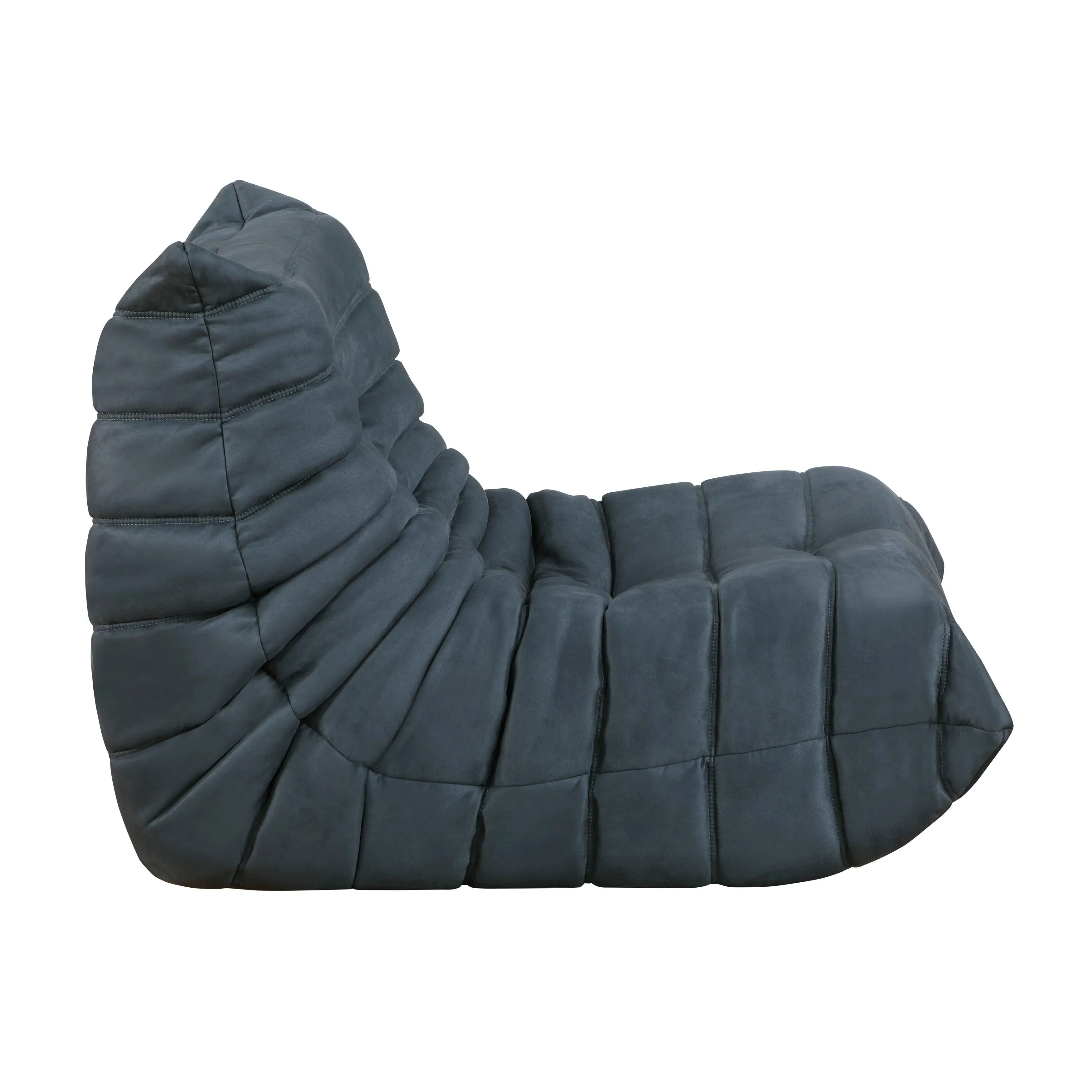 1203 Togo Charcoal Accent Chair - Image 2
