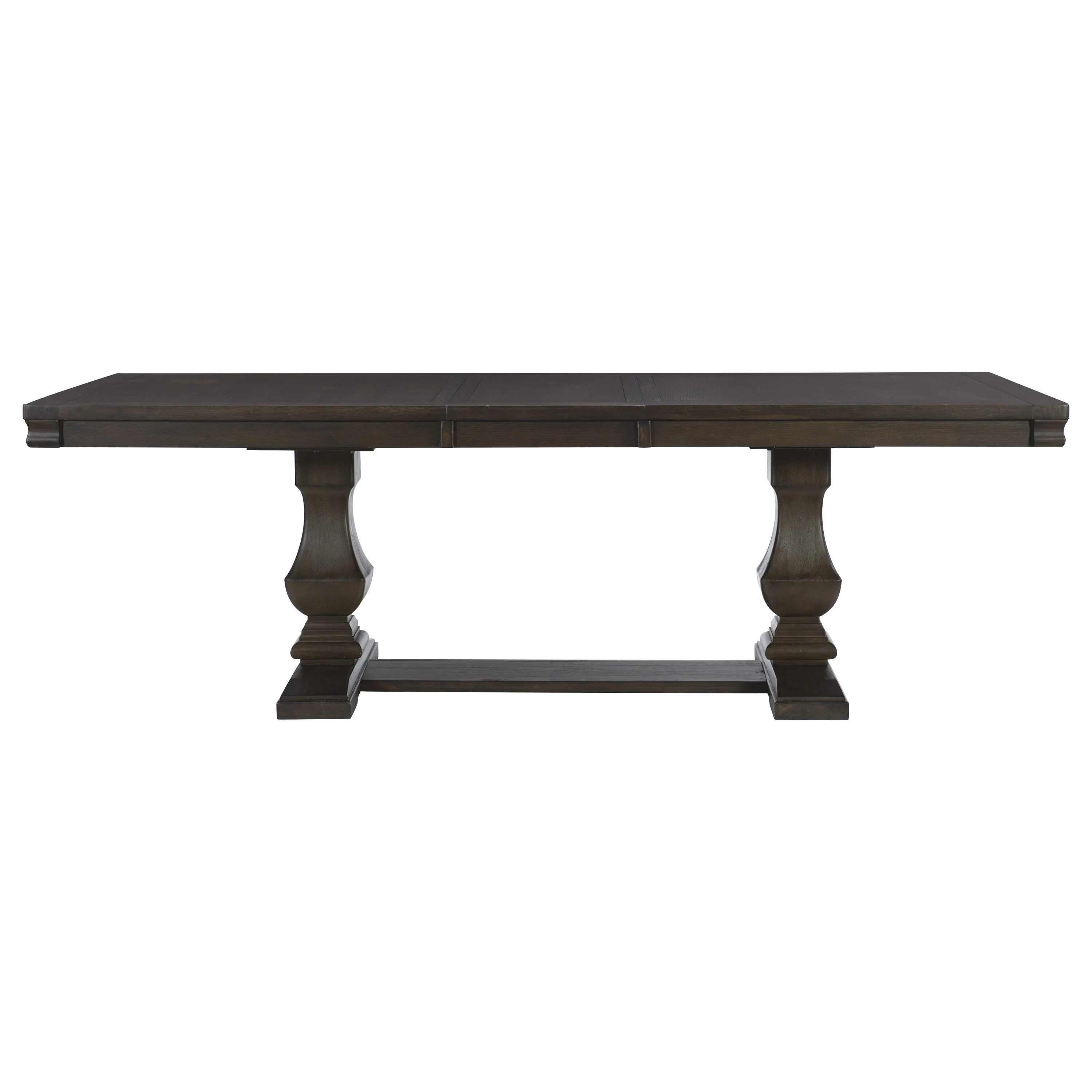 Southlake Wire Brushed Rustic Brown Dining Table - Image 3