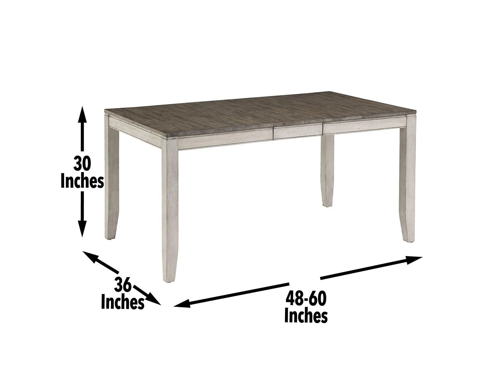 Abacus 5-Piece Dining Set(Table & 4 Side Chairs) - Image 13