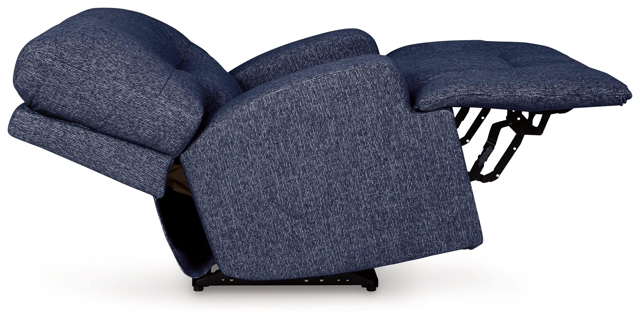Acklen Place Navy Oversized Power Recliner - Image 7