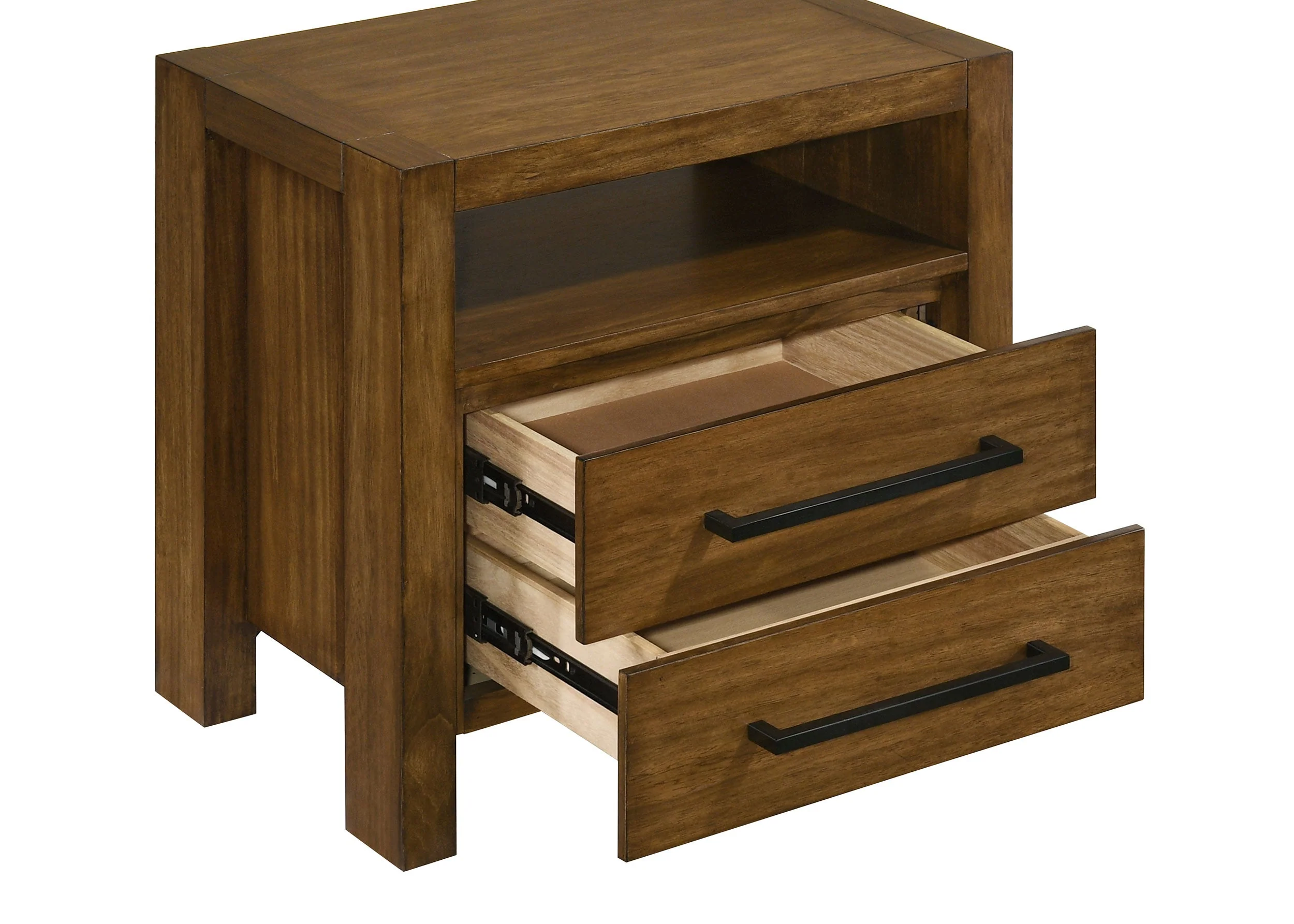 Adderley Warm Brown 4-piece California King Bedroom Set - Image 11