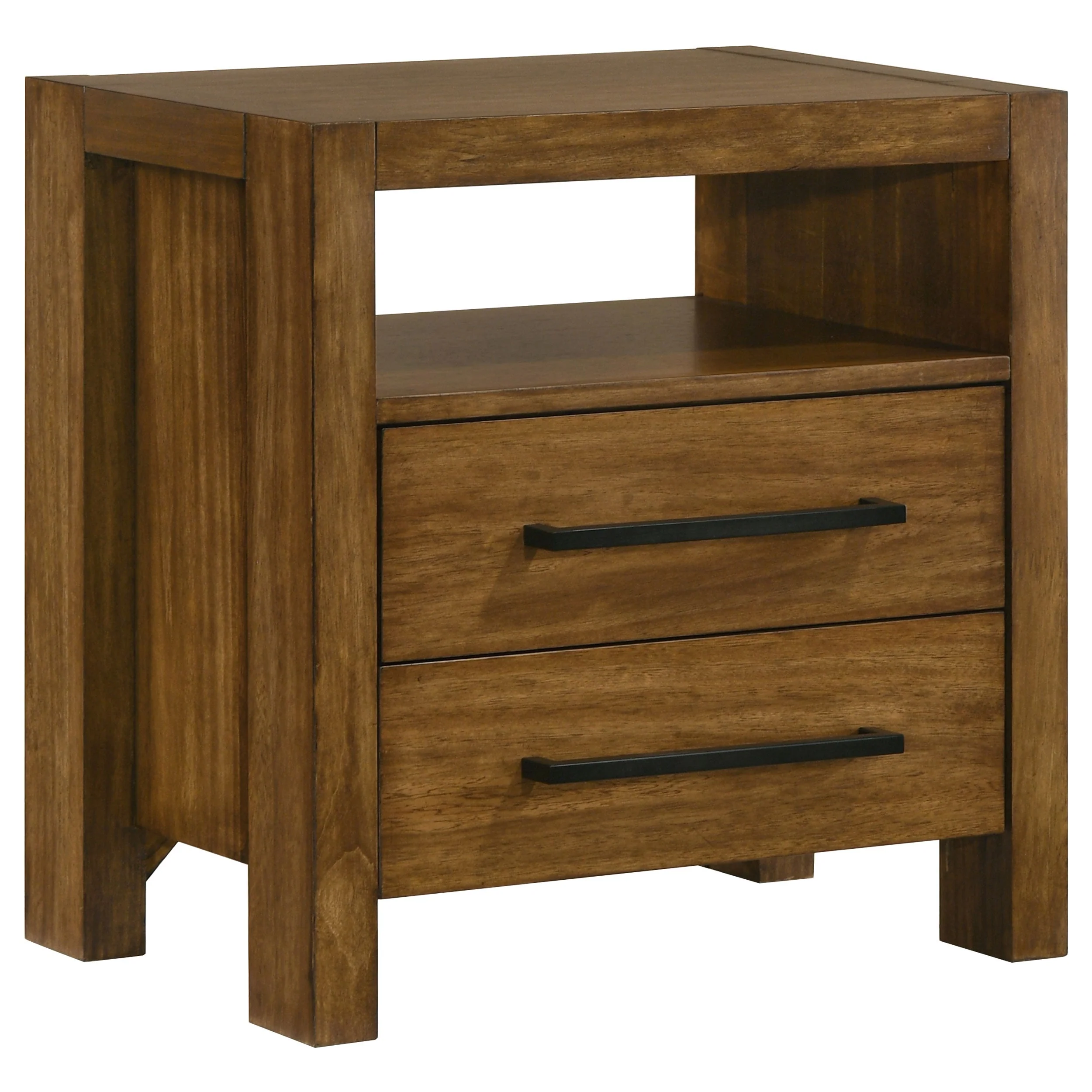 Adderley Warm Brown 4-piece Queen Bedroom Set - Image 4