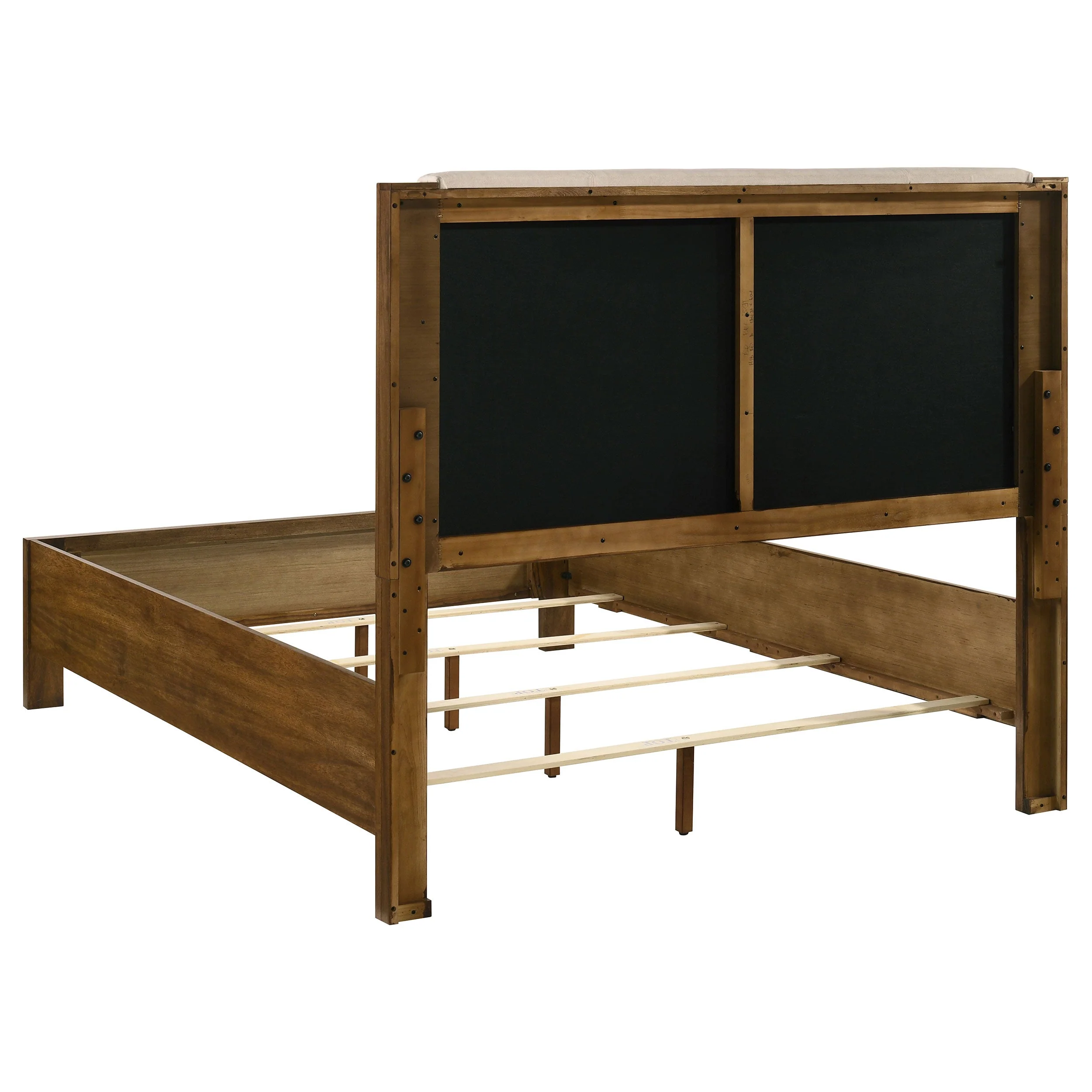 Adderley Warm Brown 5-piece Queen Bedroom Set - Image 3