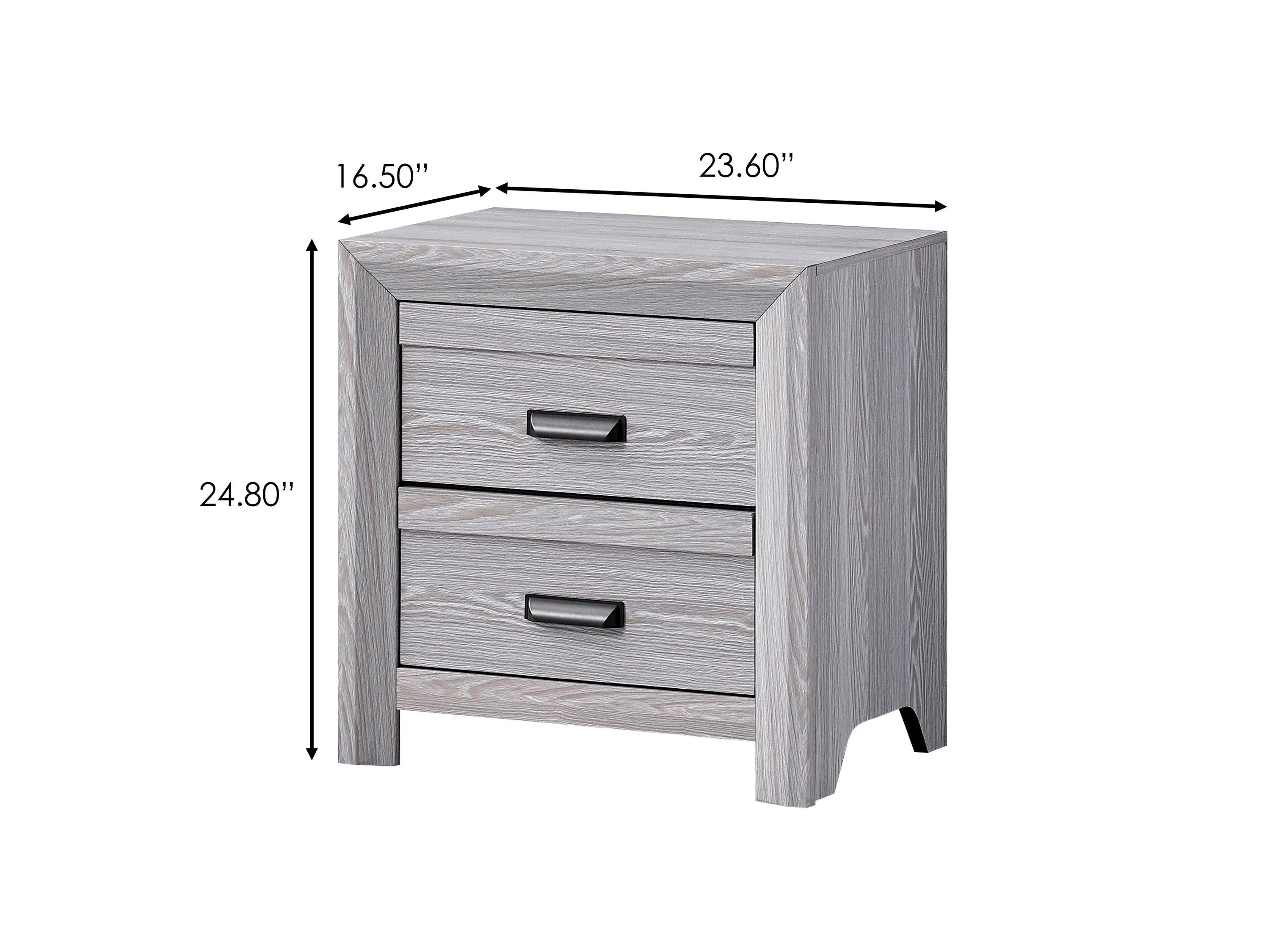 Adelaide Driftwood Nightstand - Image 4