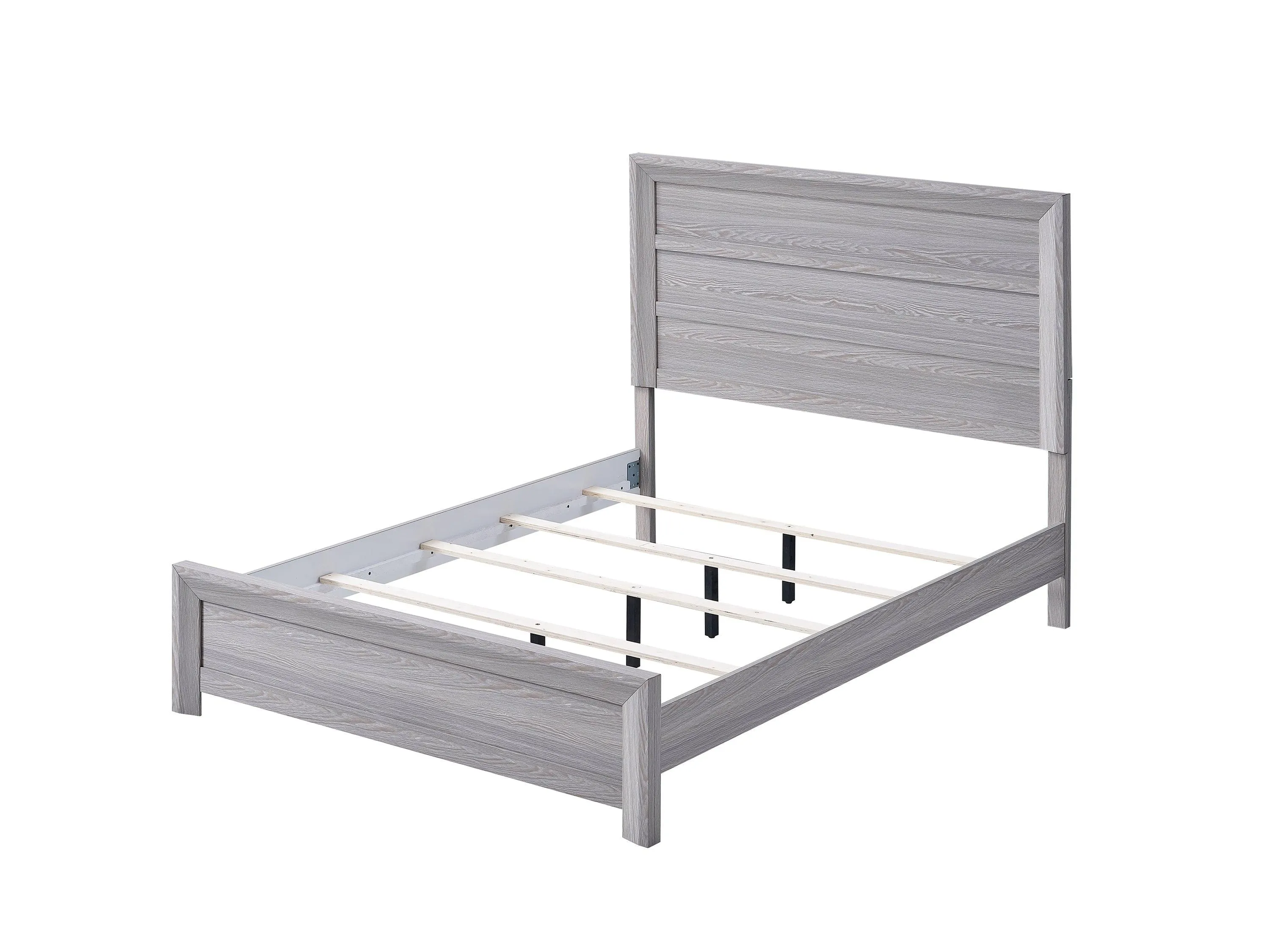 Adelaide Driftwood Queen Panel Bed - Image 3