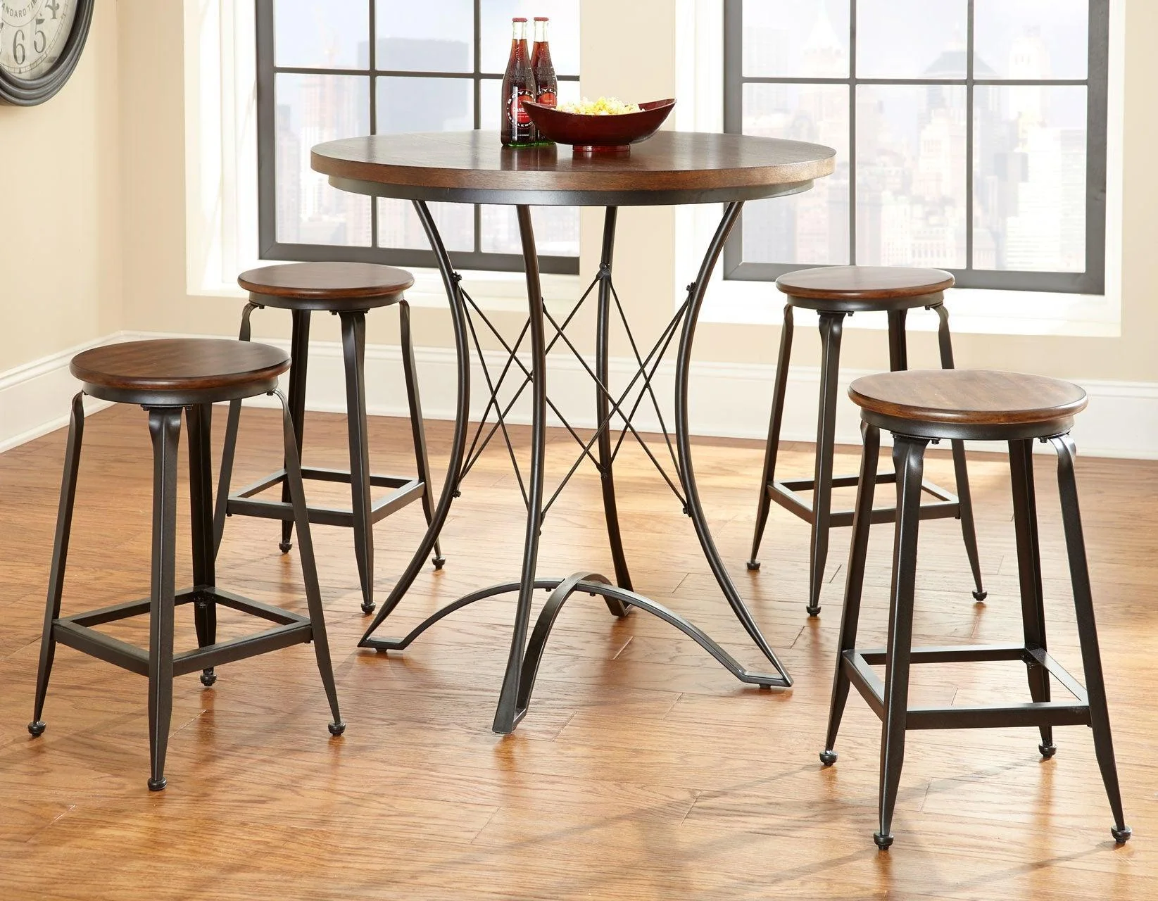 Adele 24″ Backless Counter Stool - Image 2
