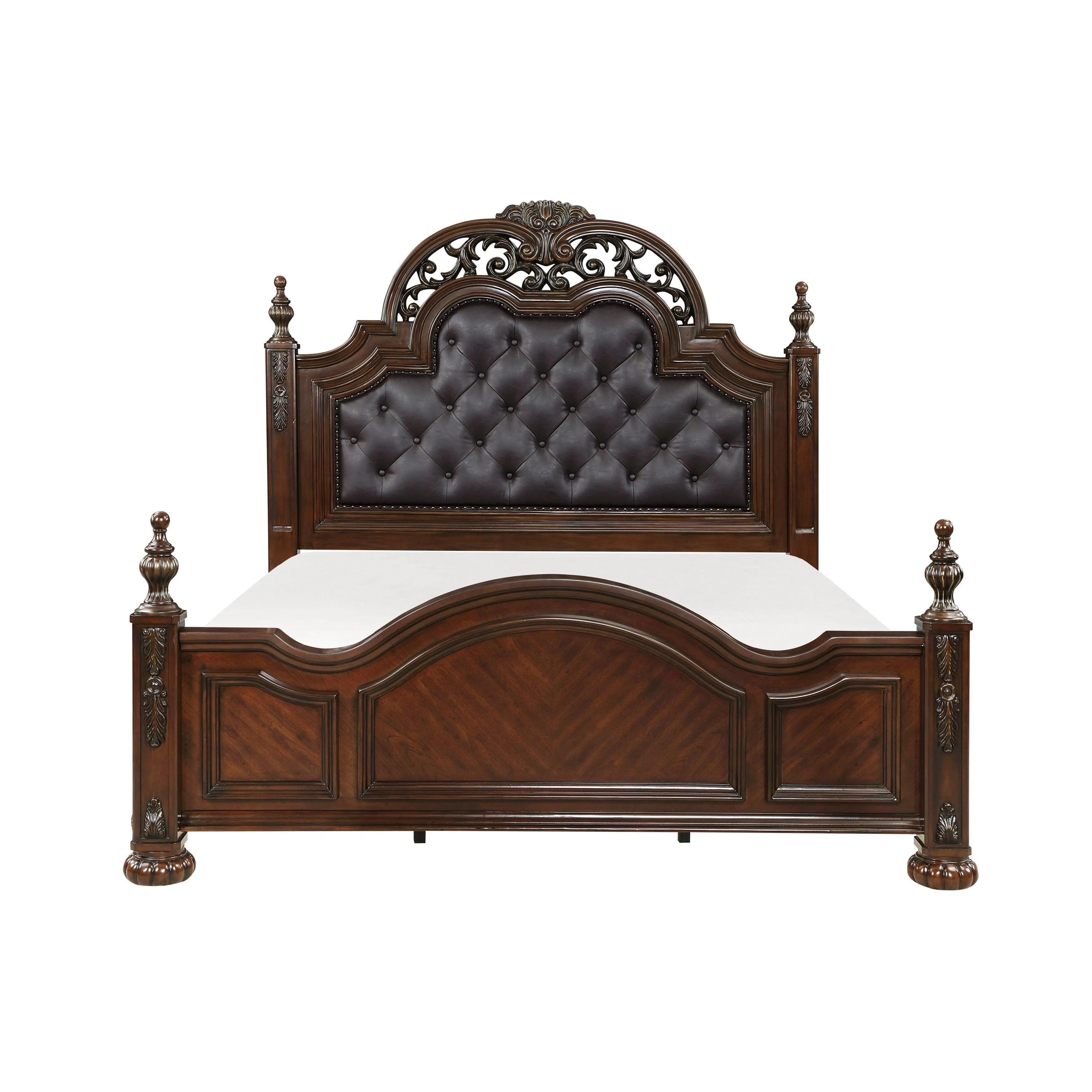 Adelina Cherry Eastern King Bed - Image 3