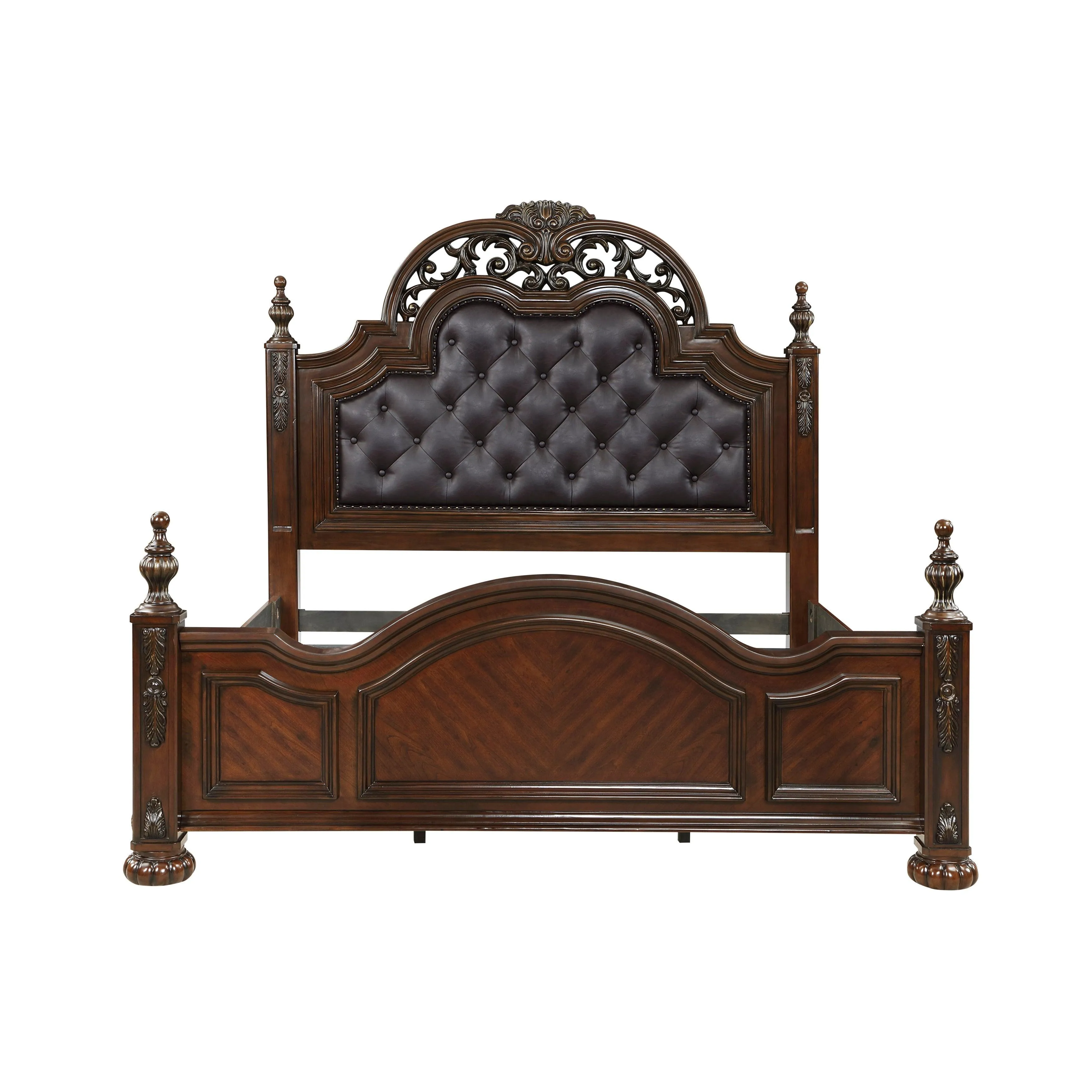 Adelina Cherry Eastern King Bed - Image 4