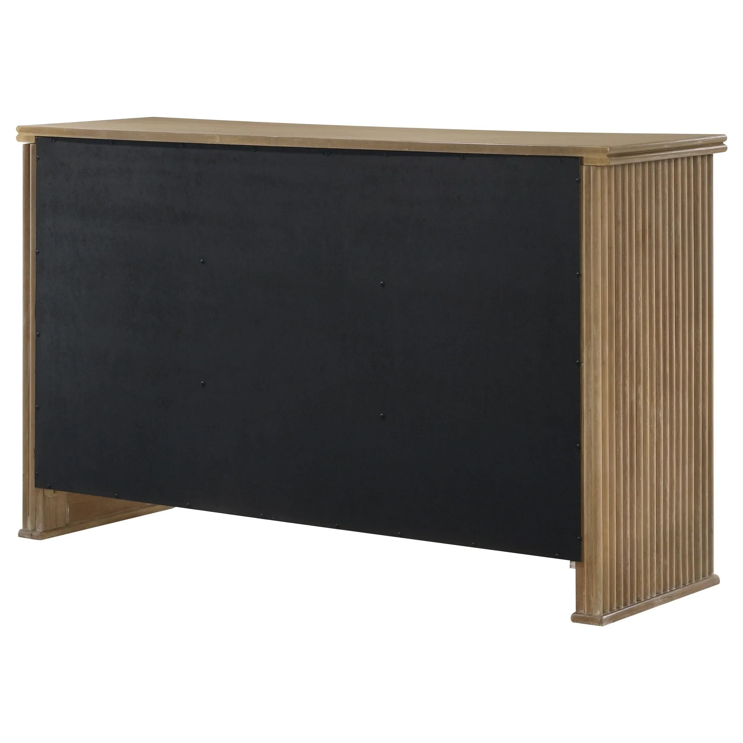 Adina Distressed Light Brown 2-Door Dining Sideboard Server - Image 8