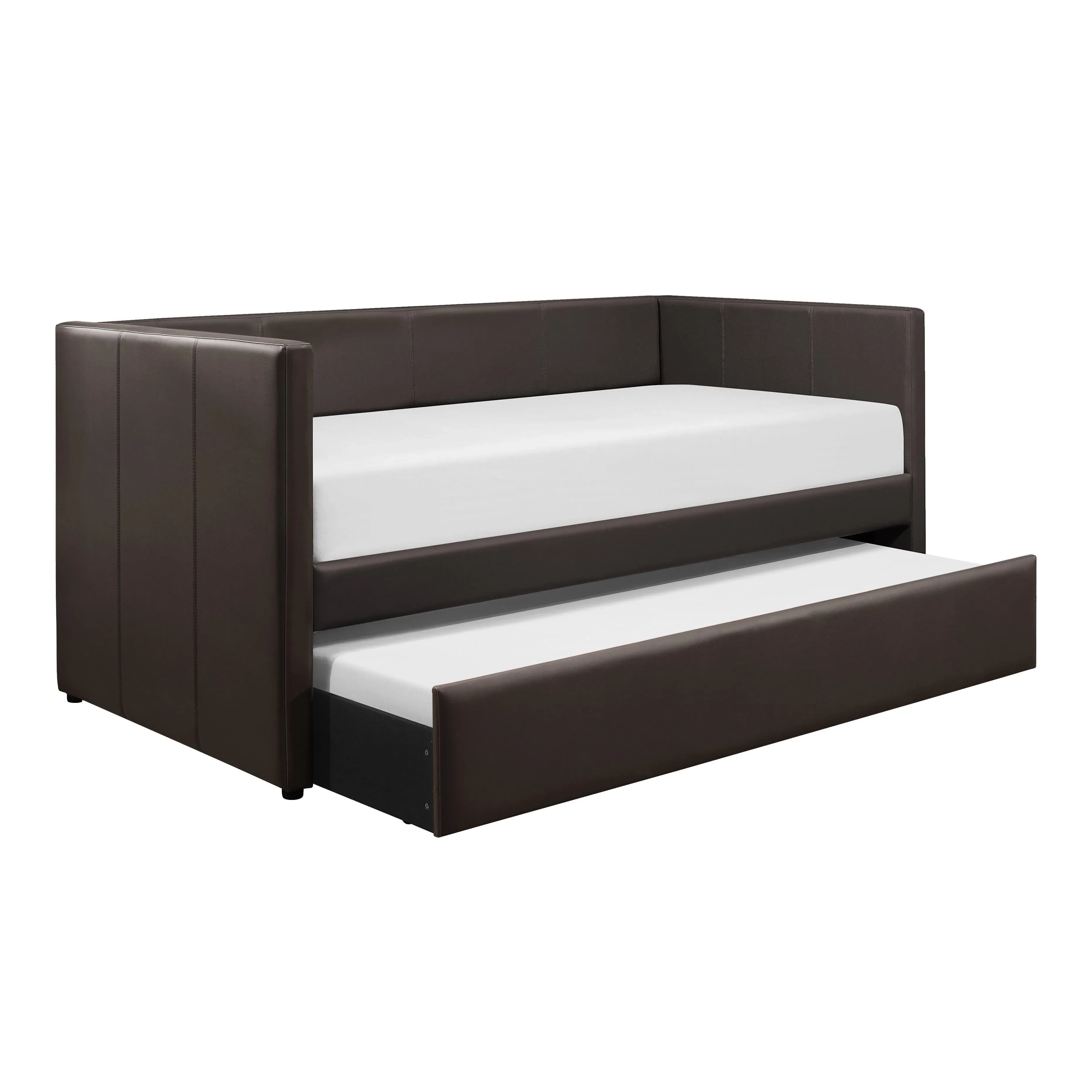Adra Dark Brown Daybed with Trundle - Image 5