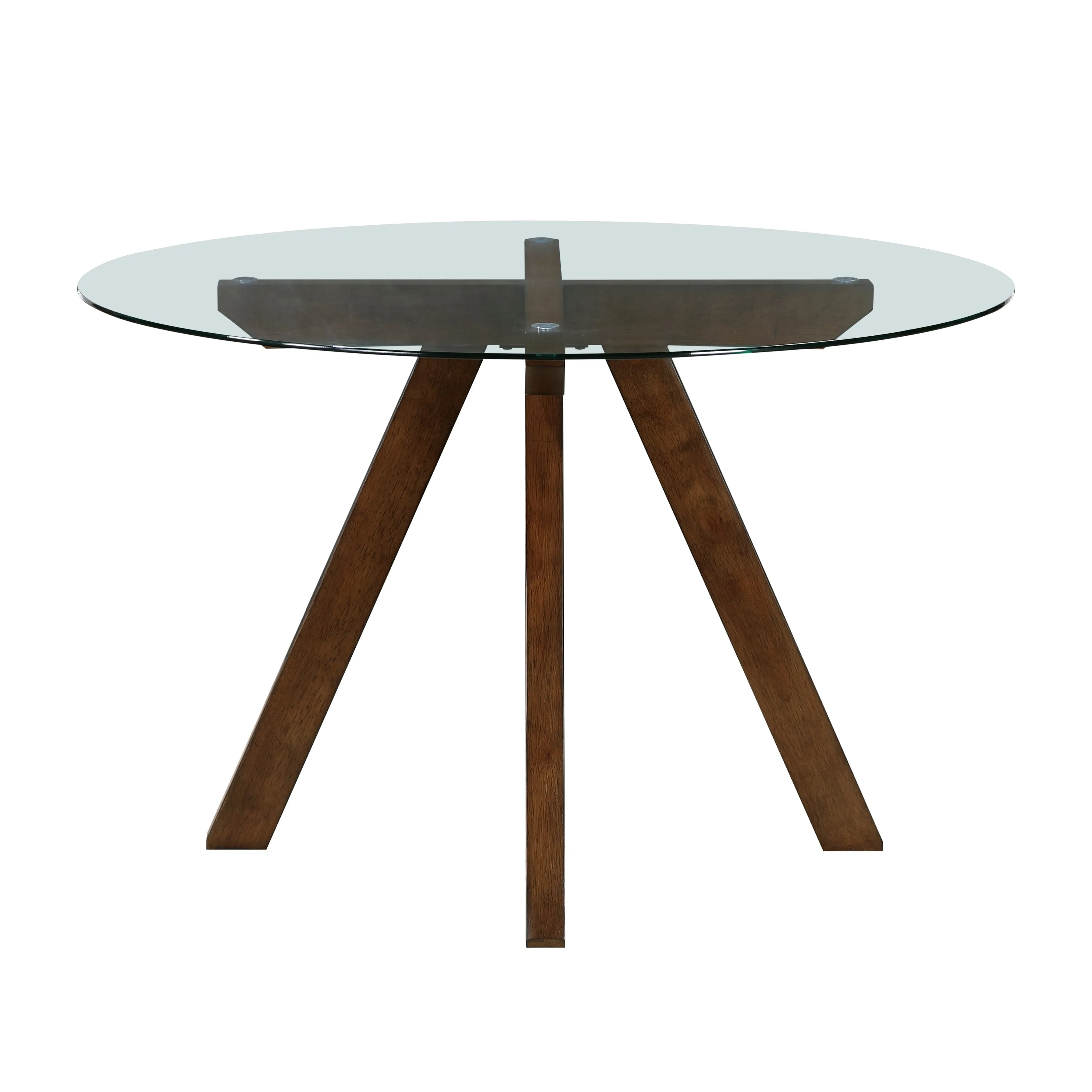 Aiden Mustard/Brown 5-Piece Dining Room Set - Image 3
