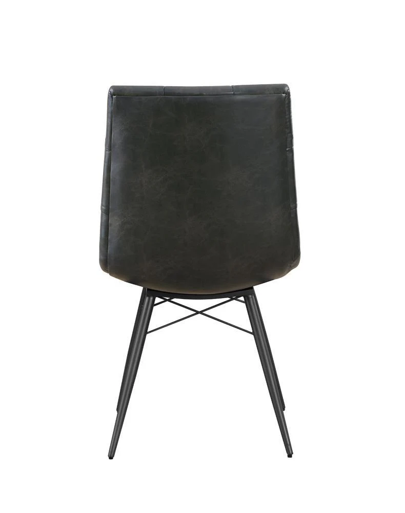 Aiken Charcoal Tufted Dining Chairs, Set of 4 - Image 6
