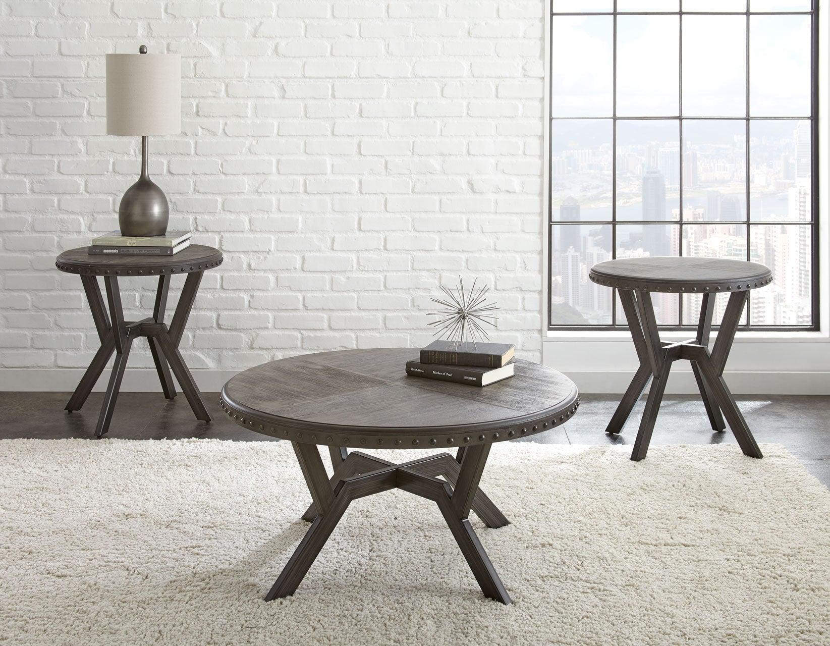 Alamo 3- Piece Set (Cocktail & 2 End Tables)