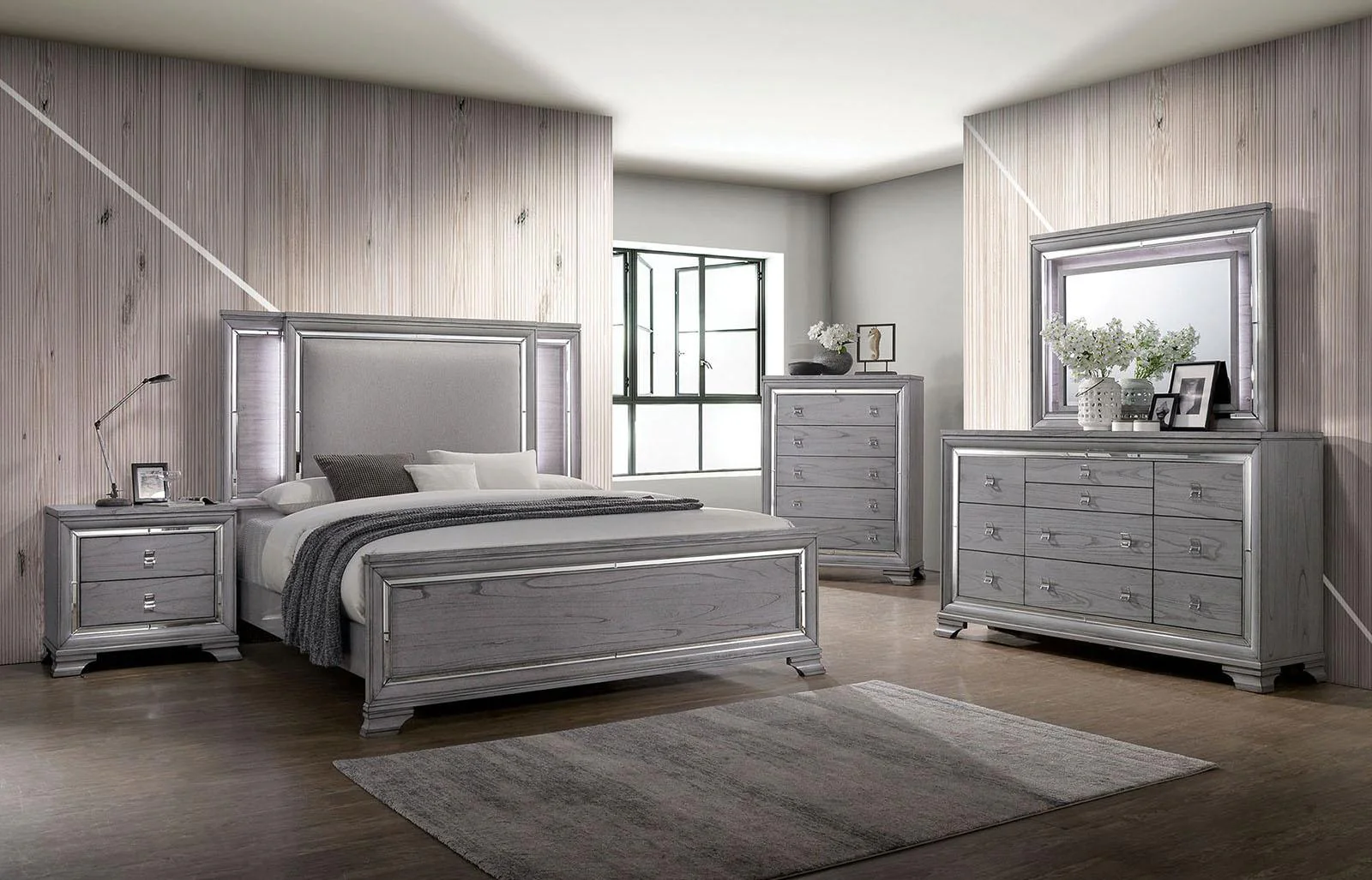 Alanis Light Gray Dresser - Image 2