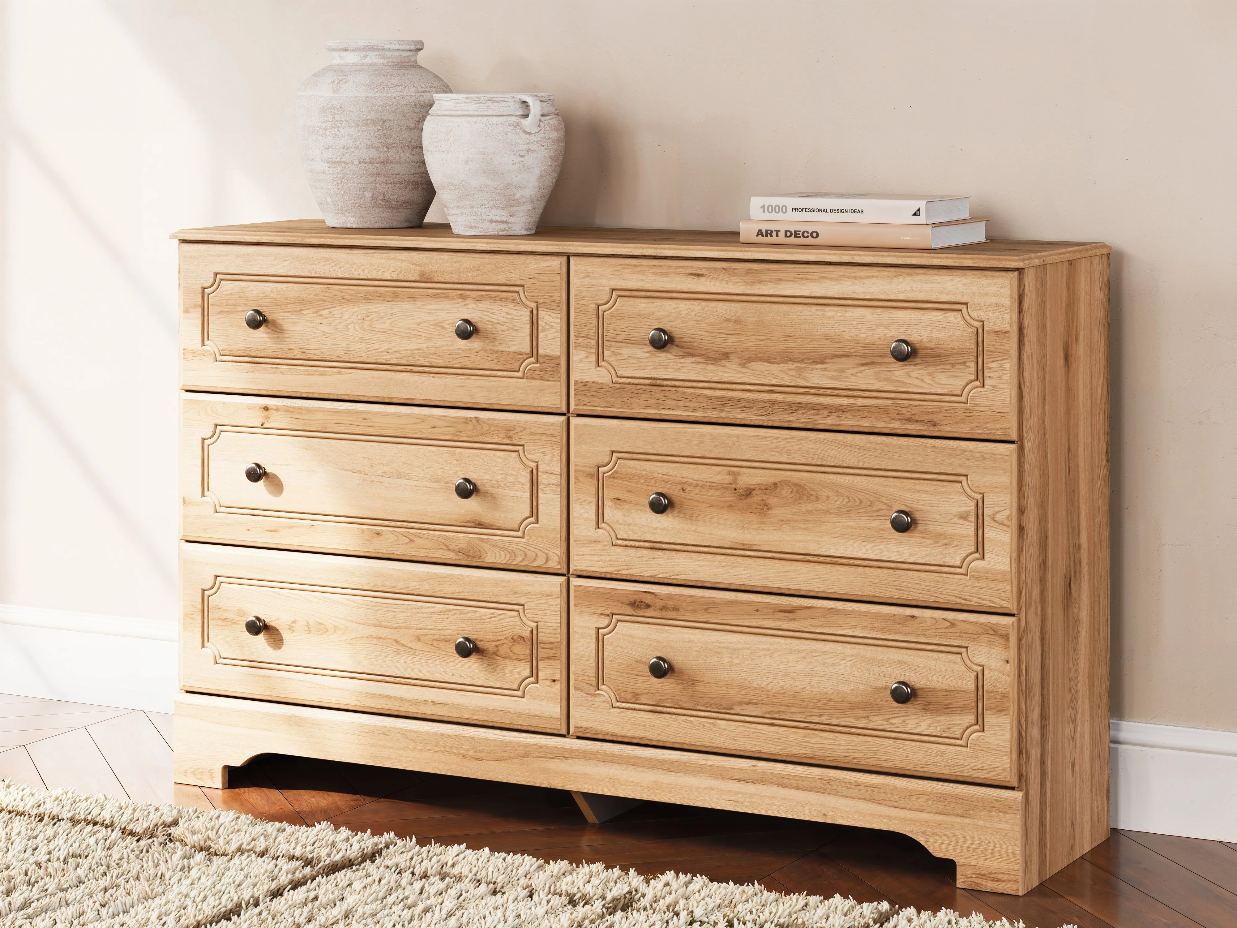 Aleaport Warm Brown Dresser - Image 2