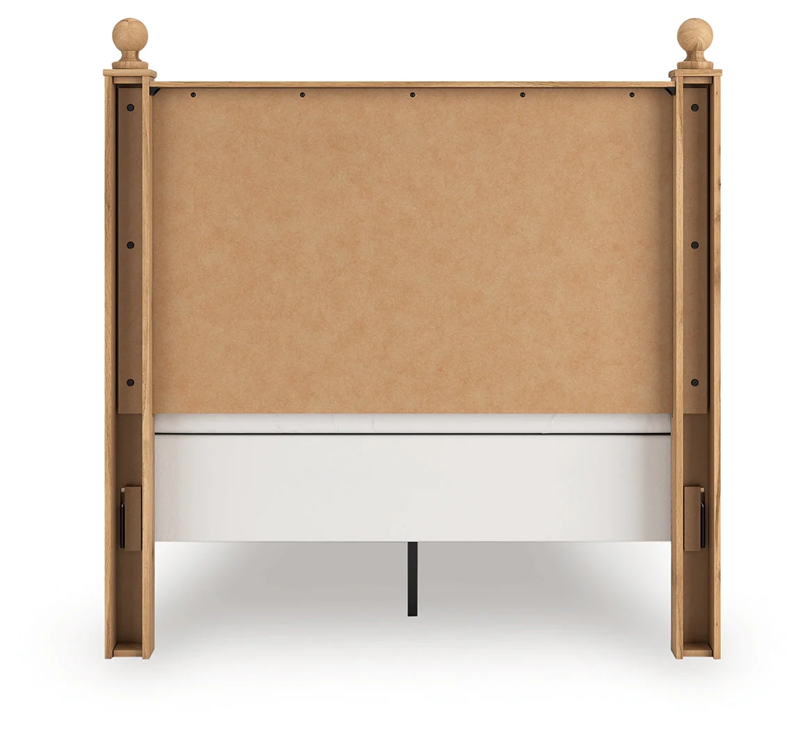 Aleaport Warm Brown Full Panel Bed - Image 5