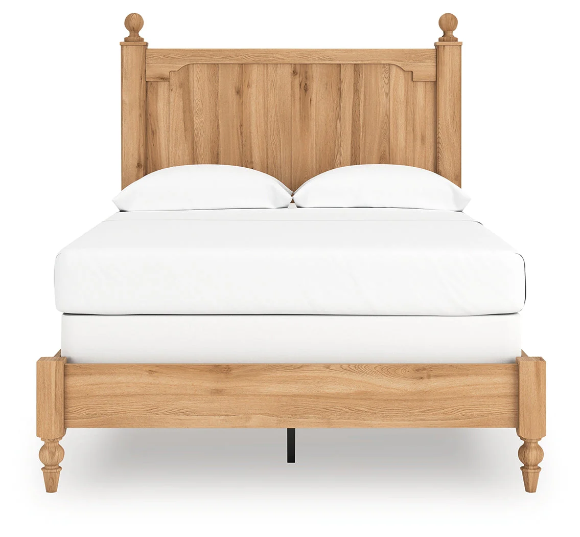 Aleaport Warm Brown Full Panel Bed - Image 6