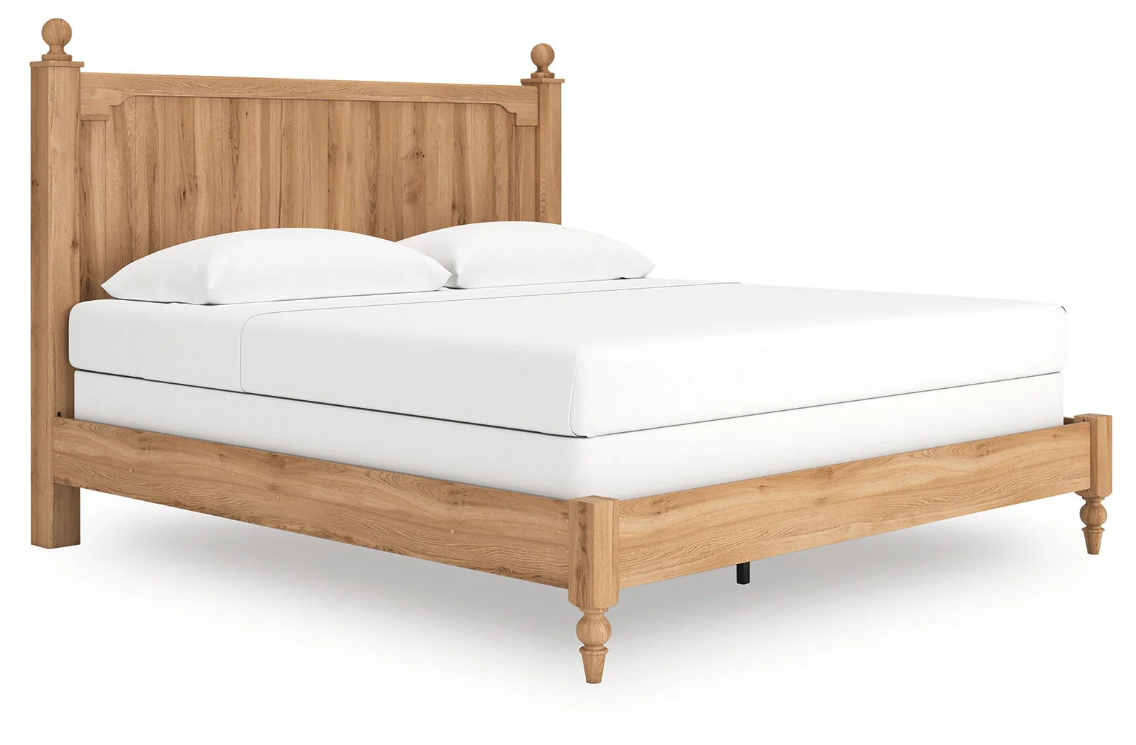 Aleaport Warm Brown King Panel Bed - Image 6