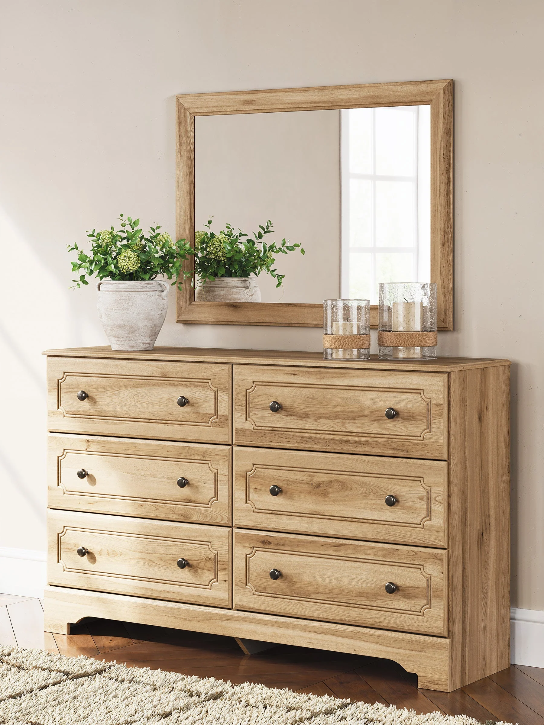 Aleaport Warm Brown Panel Bedroom Set - Image 15