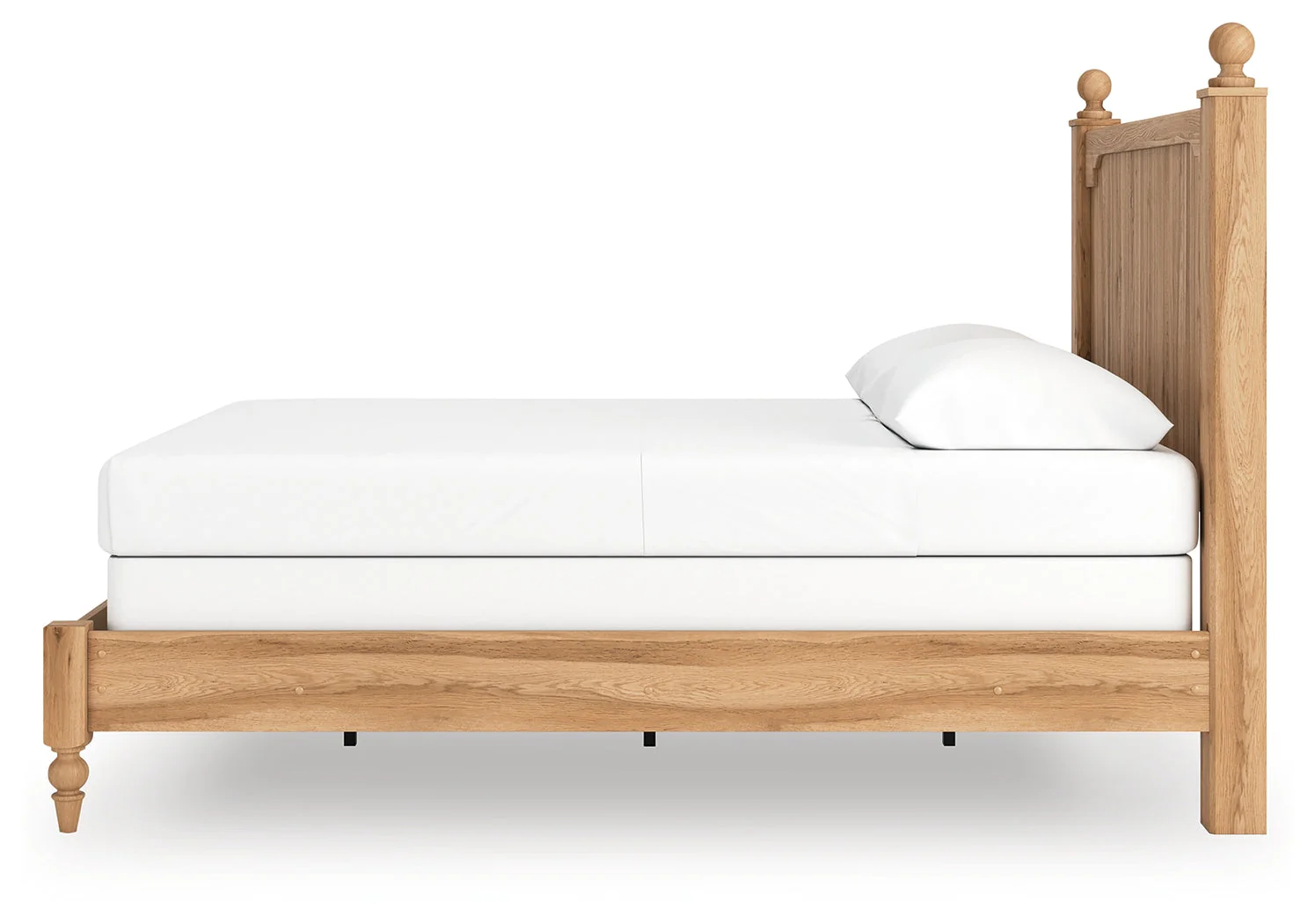 Aleaport Warm Brown Queen Panel Bed - Image 7