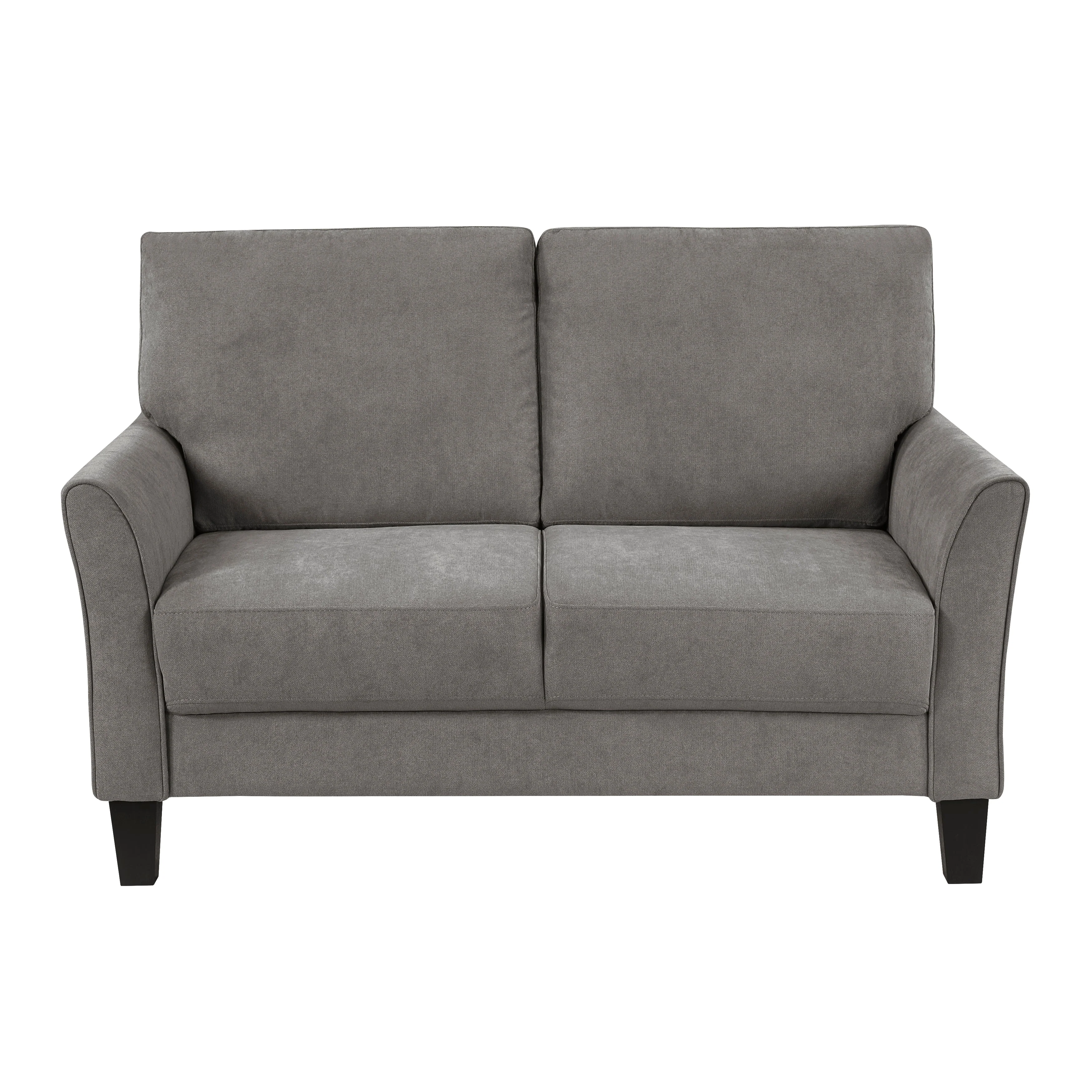 Aliana Chocolate Loveseat - Image 10