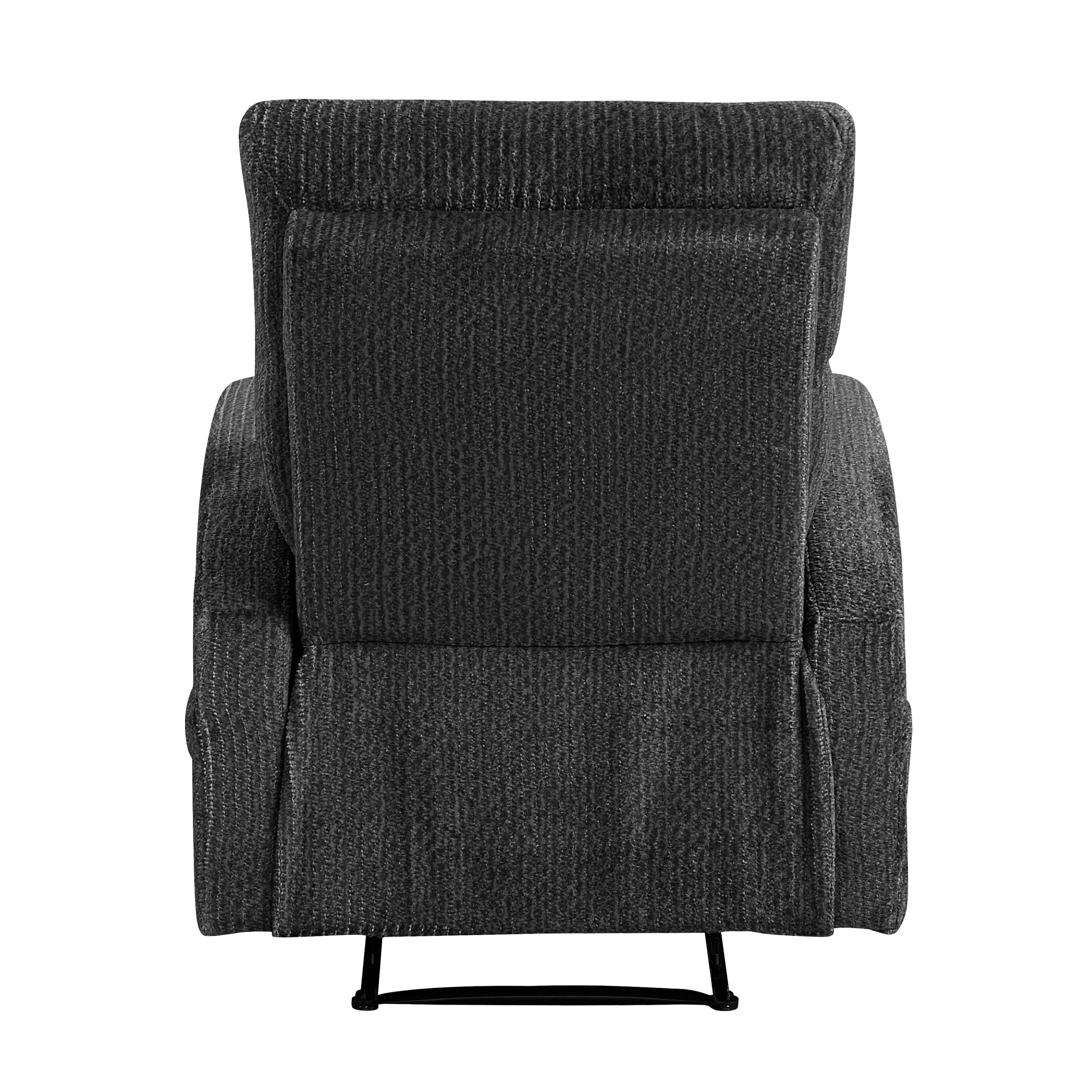 Allen Dark Gray 3-Piece Reclining Living Room Set - Image 16