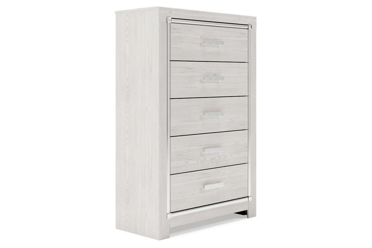 Altyra White Chest of Drawers - Image 2