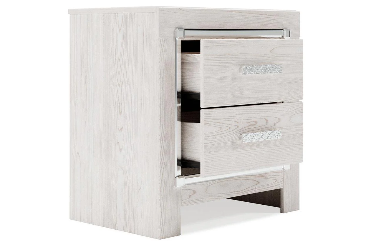 Altyra White Nightstand - Image 4