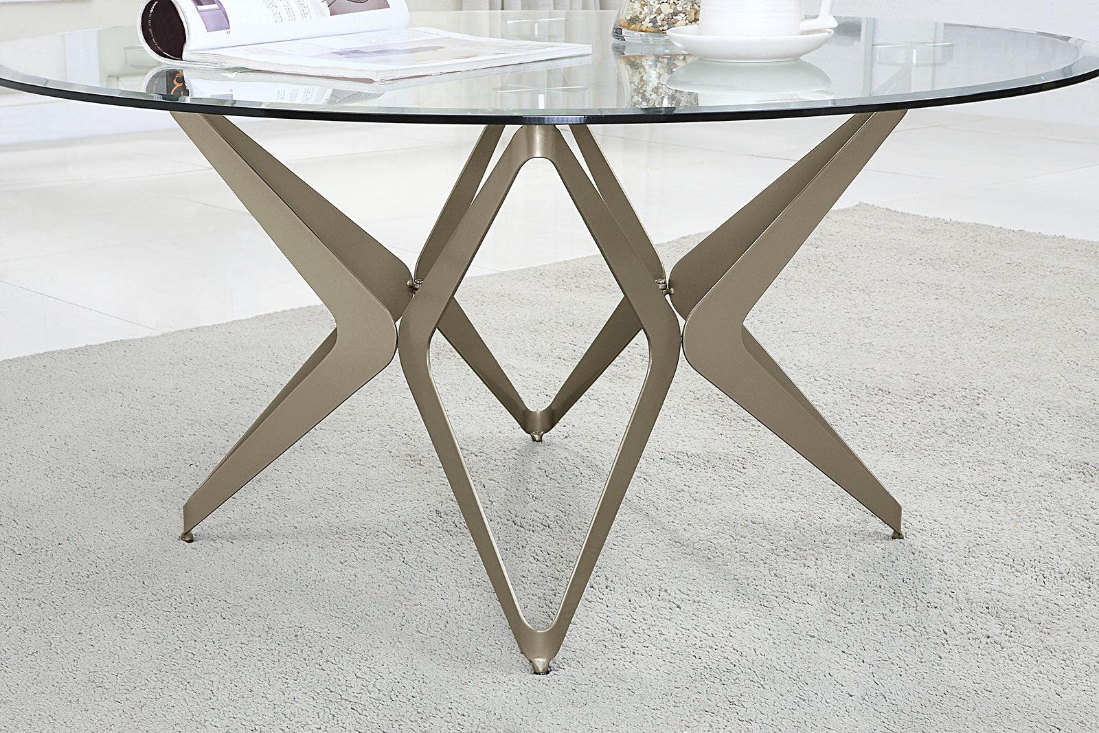 Alvise Champagne Coffee Table - Image 3