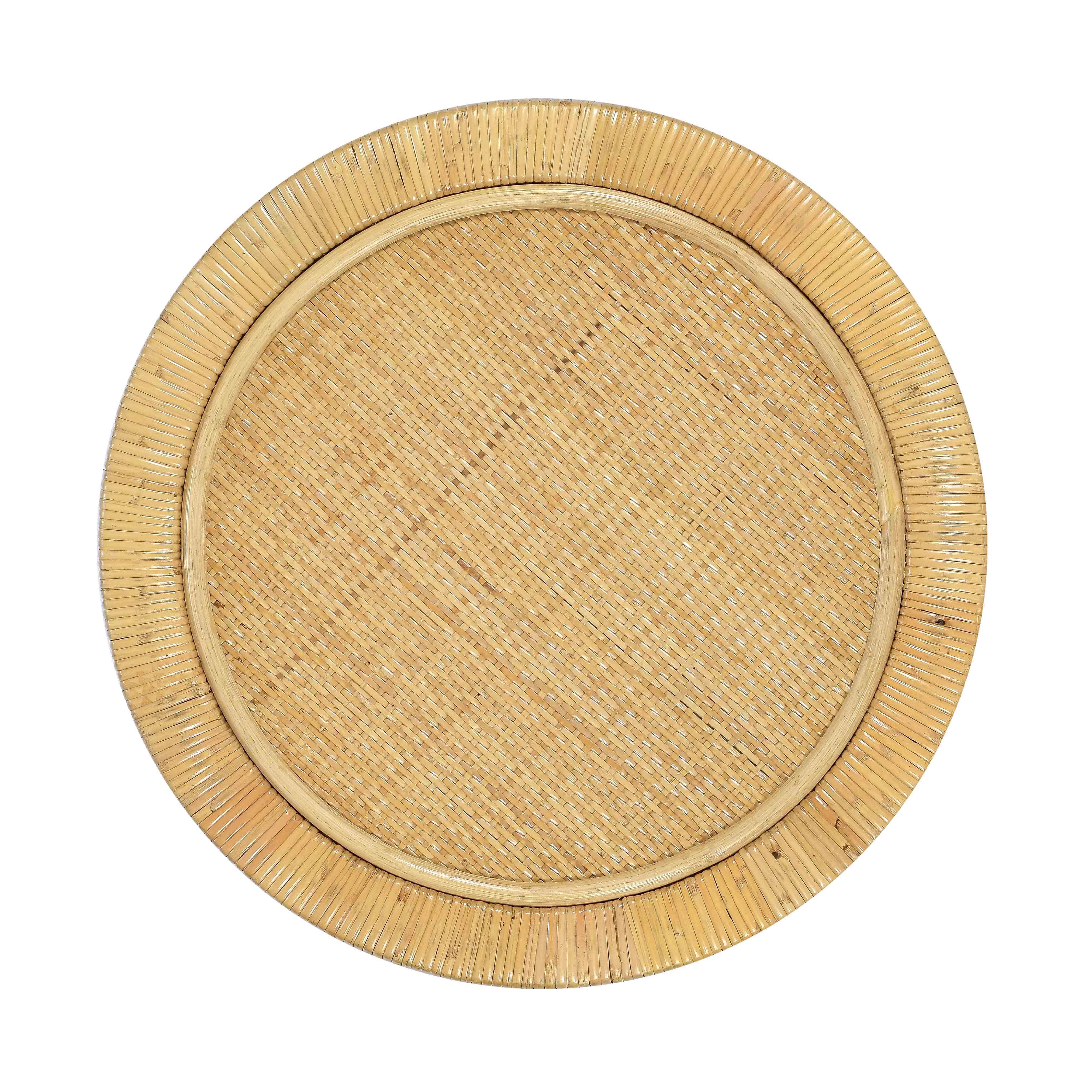Amara Natural Rattan Side Table - Image 2