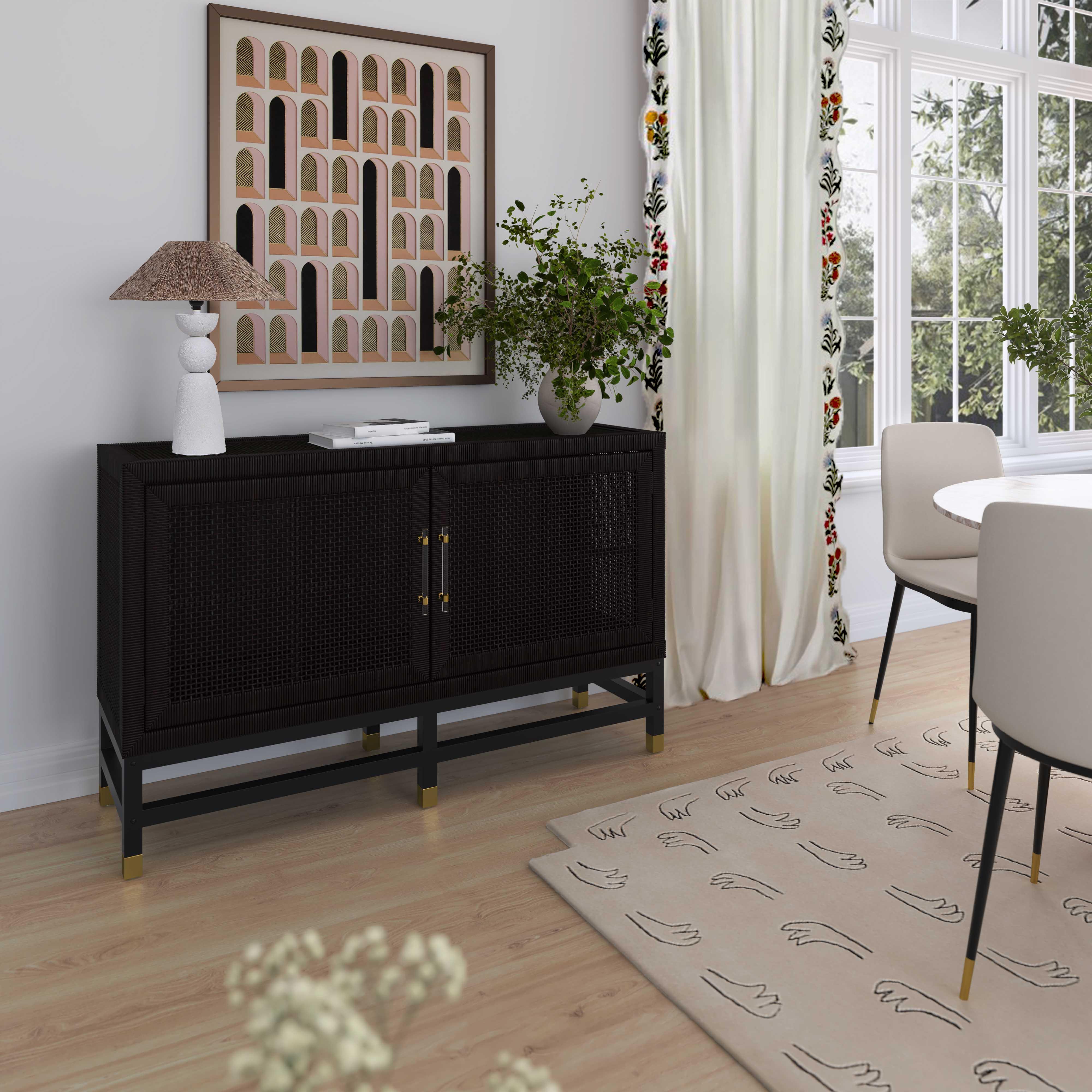 Amara Woven Rattan Buffet - Image 8