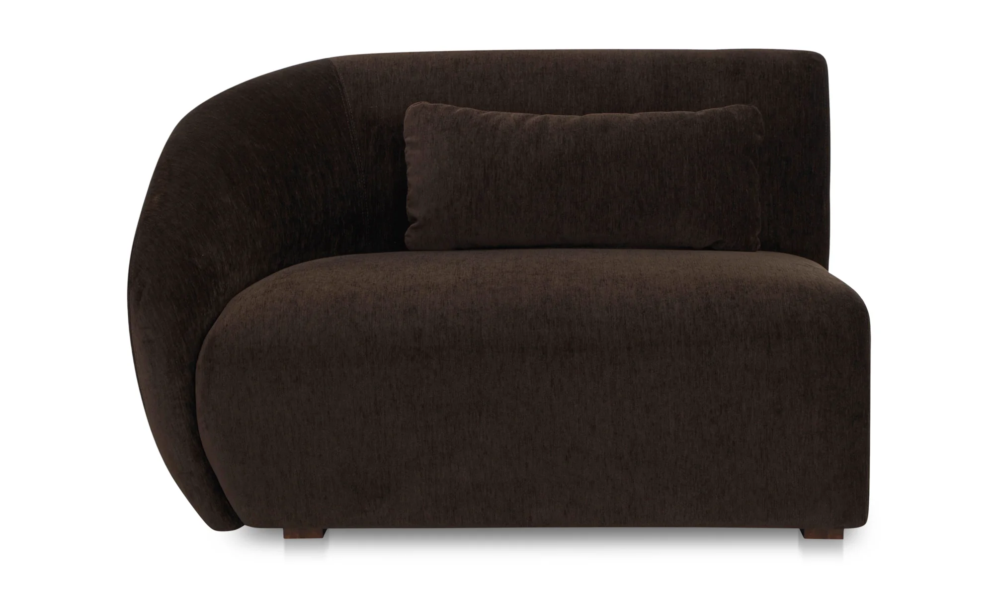 Amelia Left Arm Facing Chair - Espresso