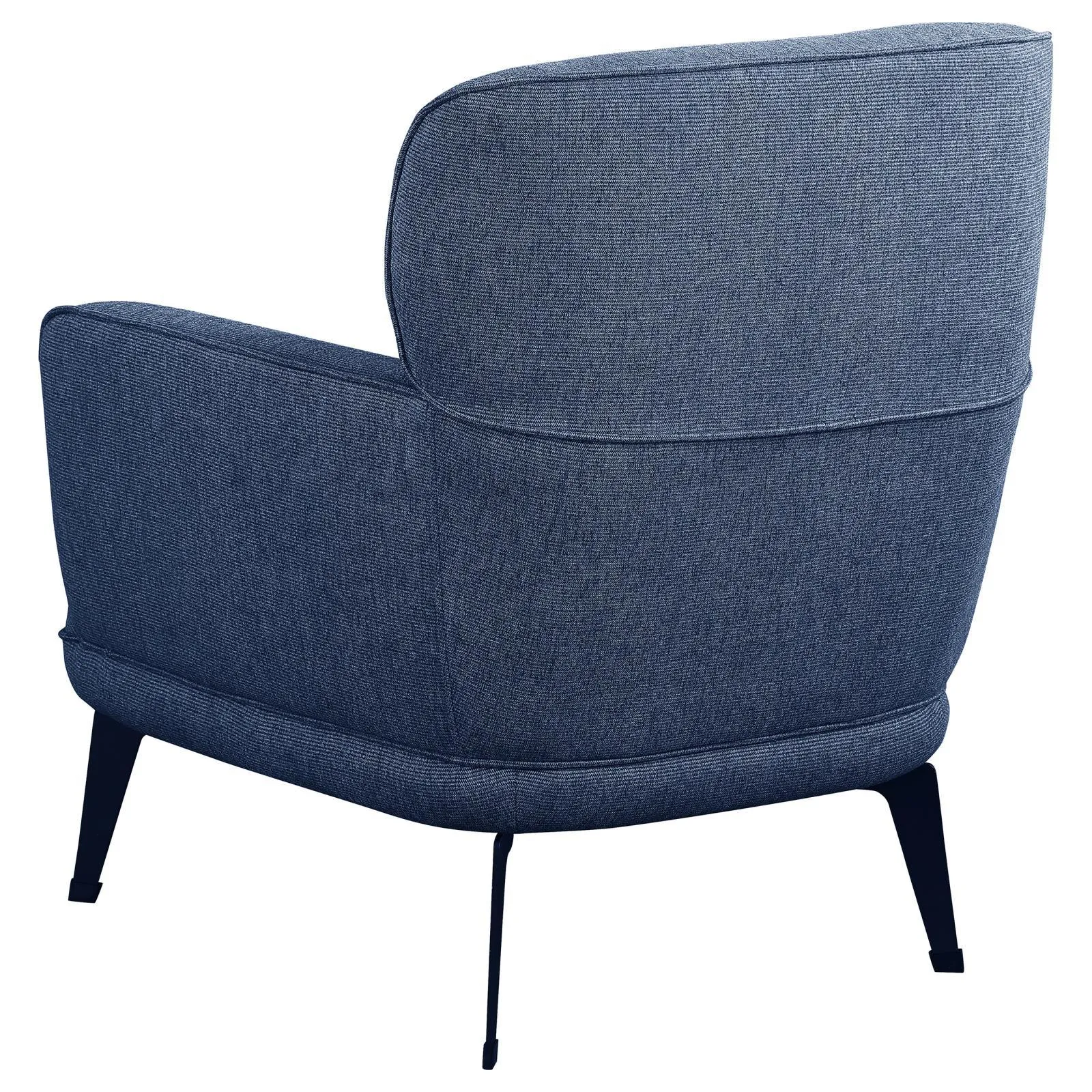 Andrea Blue Heavy Duty High Back Accent Chair - Image 5