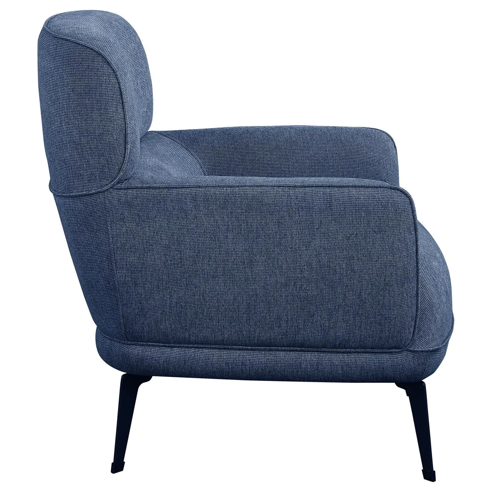 Andrea Blue Heavy Duty High Back Accent Chair - Image 7