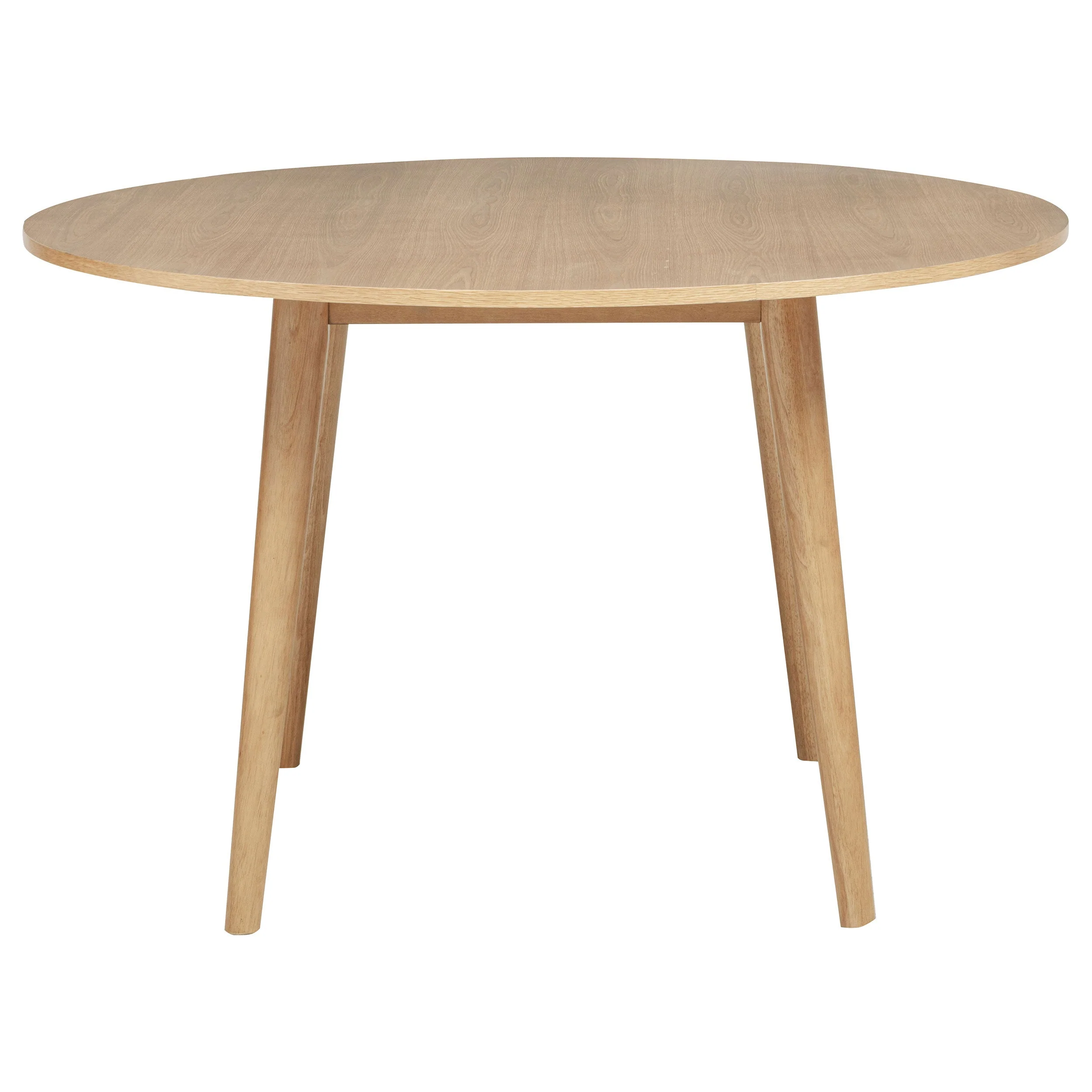 Andrews Light Ash 48-inch Round Wood Dining Room Table - Image 3