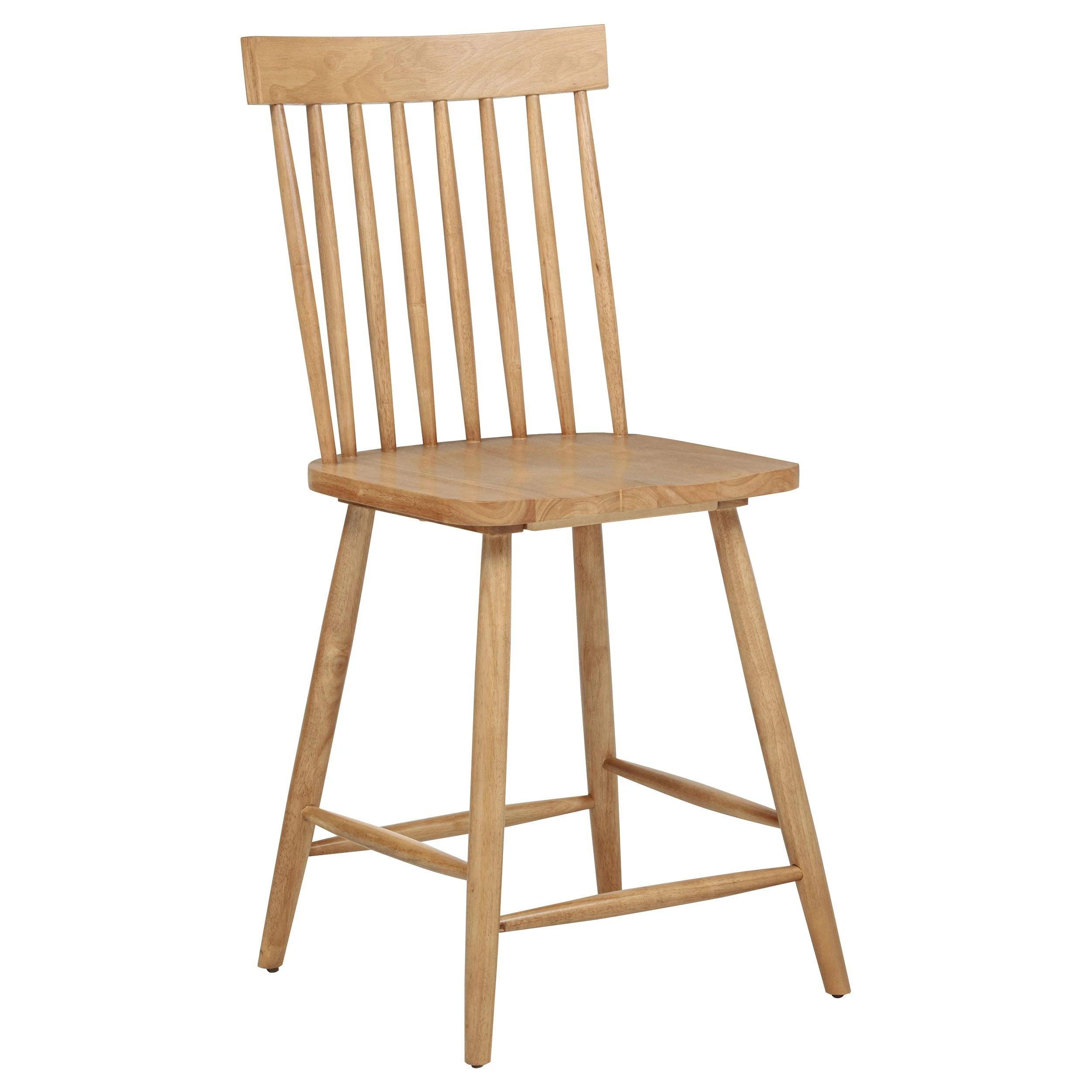 Andrews Light Ash 5-piece Round Counter Height Dining Set - Image 6