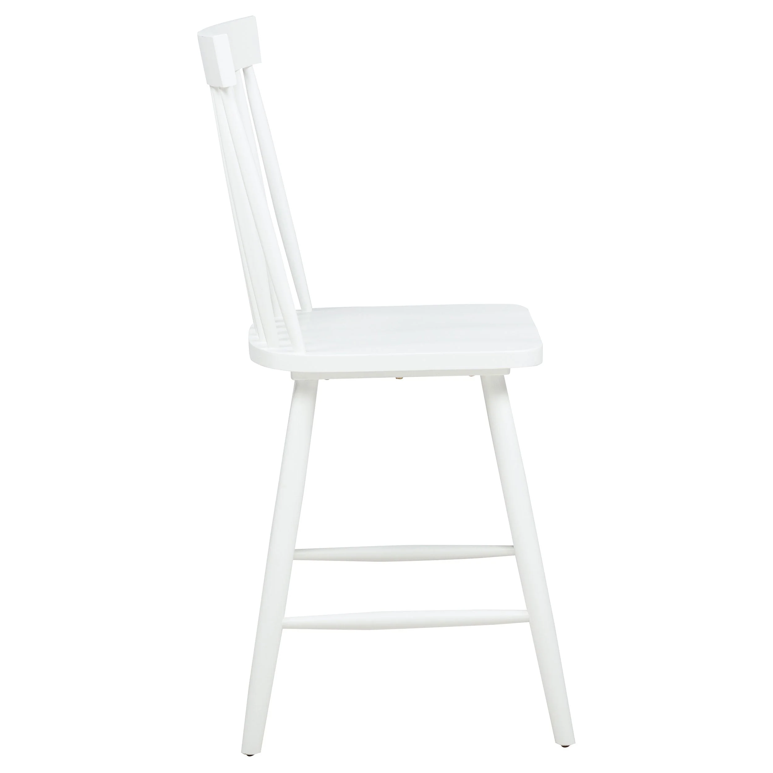 Andrews White Windsor Counter Height Dining Side Chair (Set of 2) - Image 10