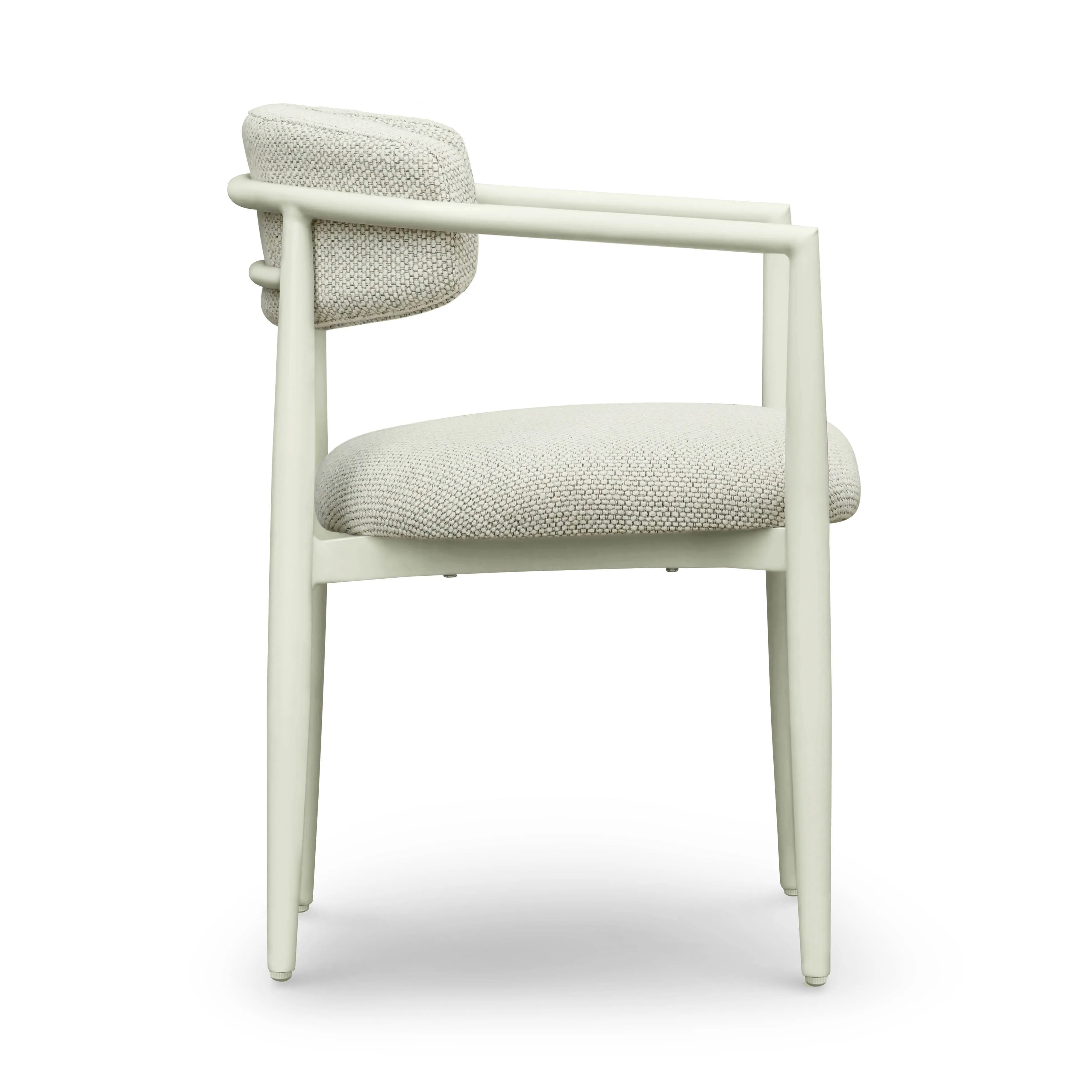 Annika Textured Outdoor Dining Arm Chair - Image 4