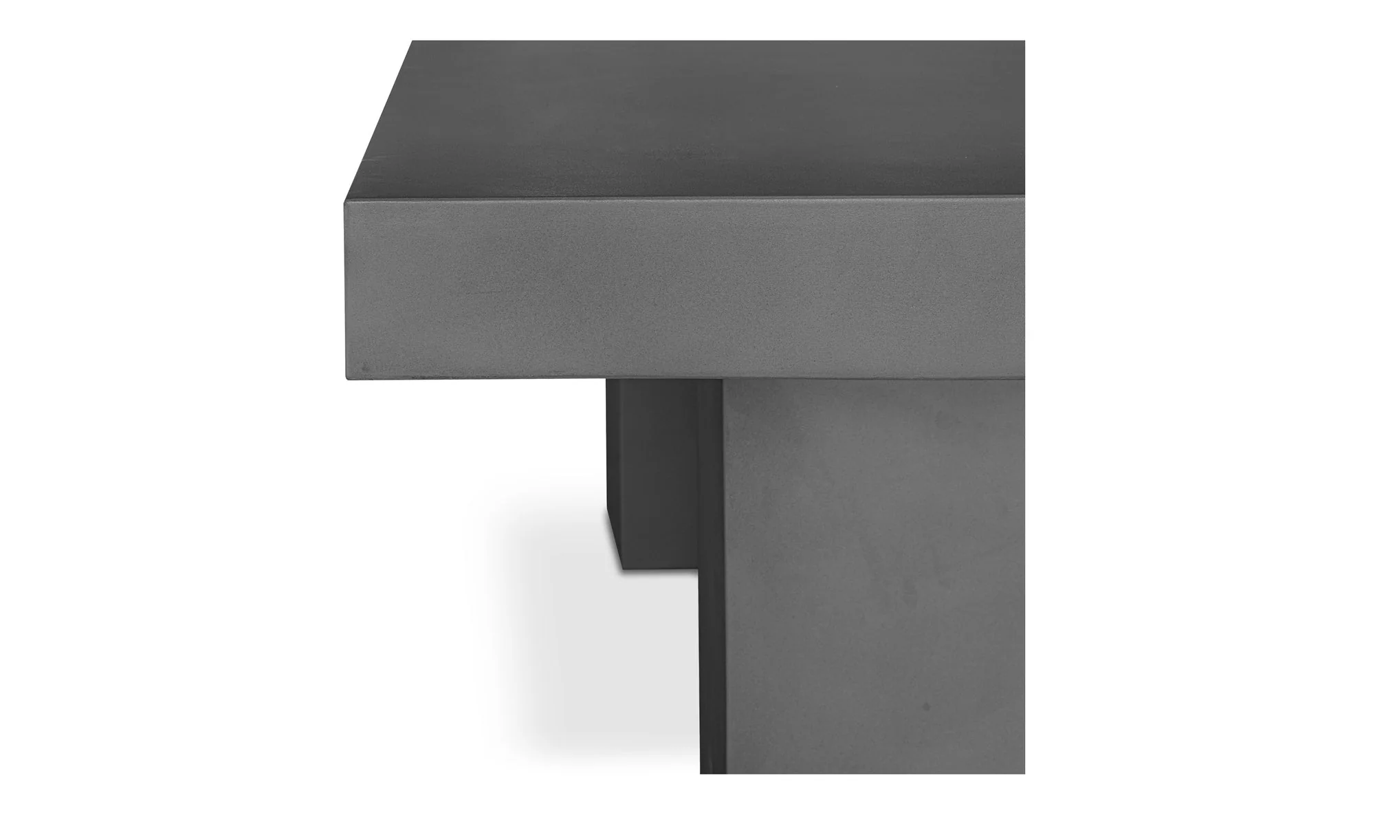 Antonius Outdoor Dining Table Grey - Image 6