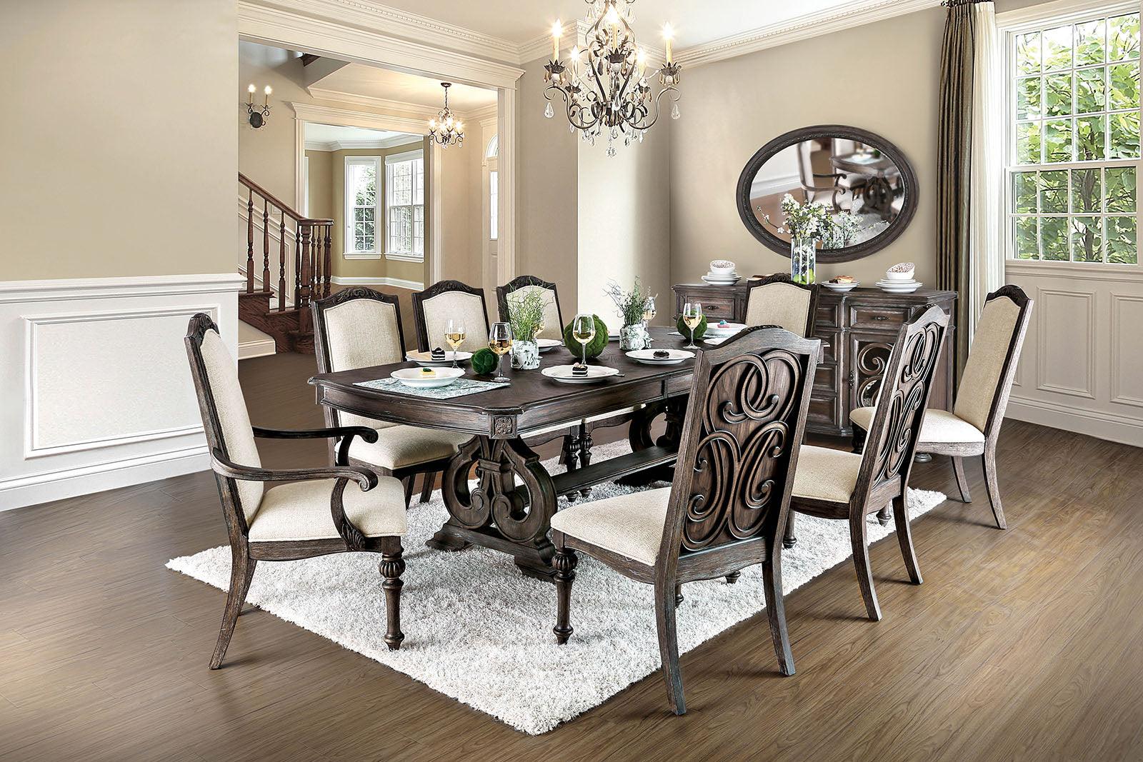 Arcadia Rustic Natural Tone/Ivory Side Chair - Image 3