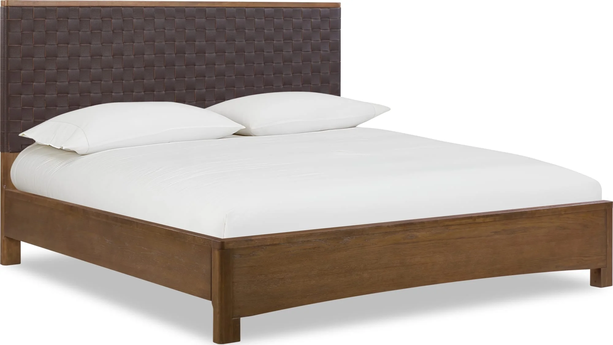 Arden Tavern Brown King Platform Bed - Image 3