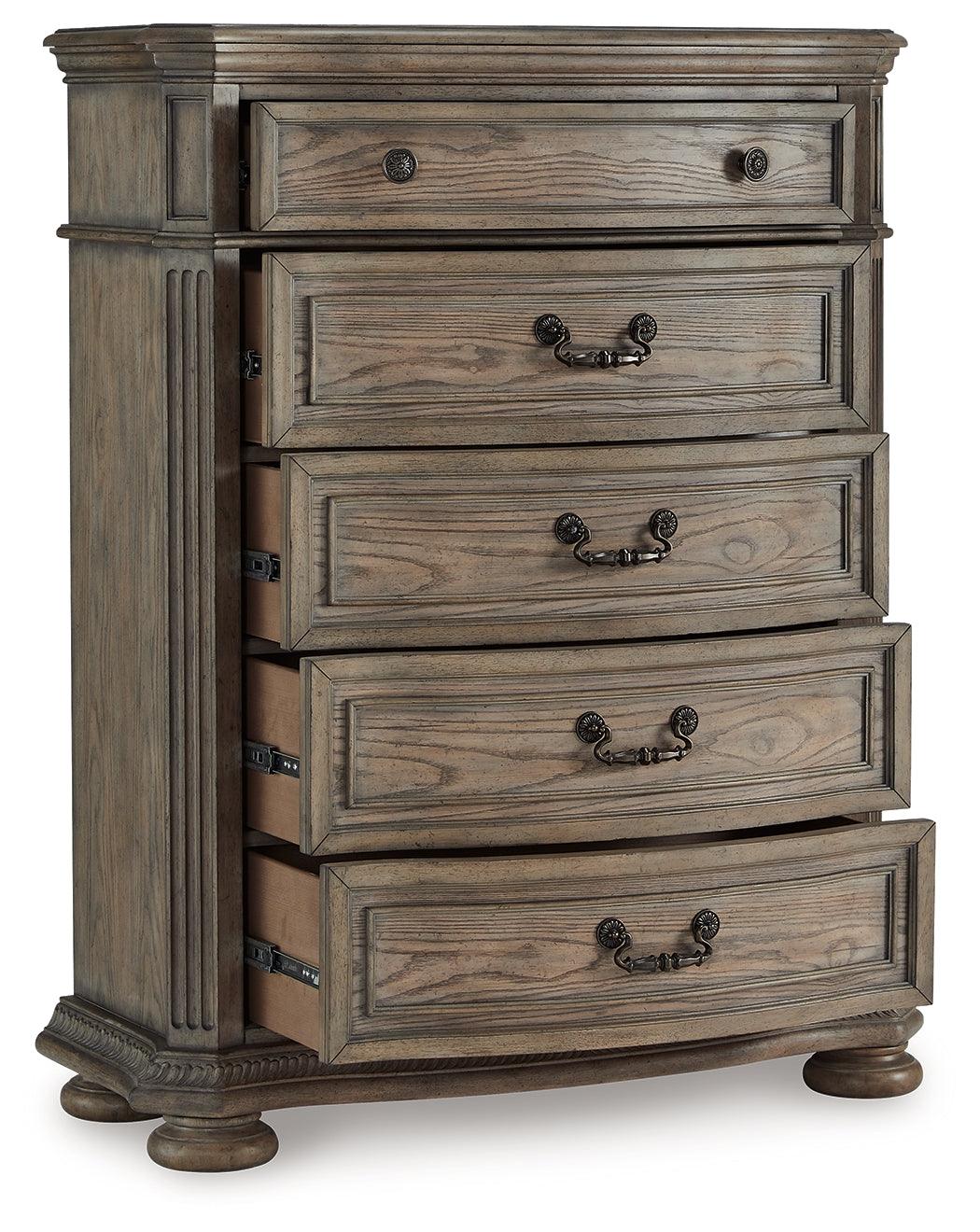 Ardenfield Light Brown Chest of Drawers - Image 3