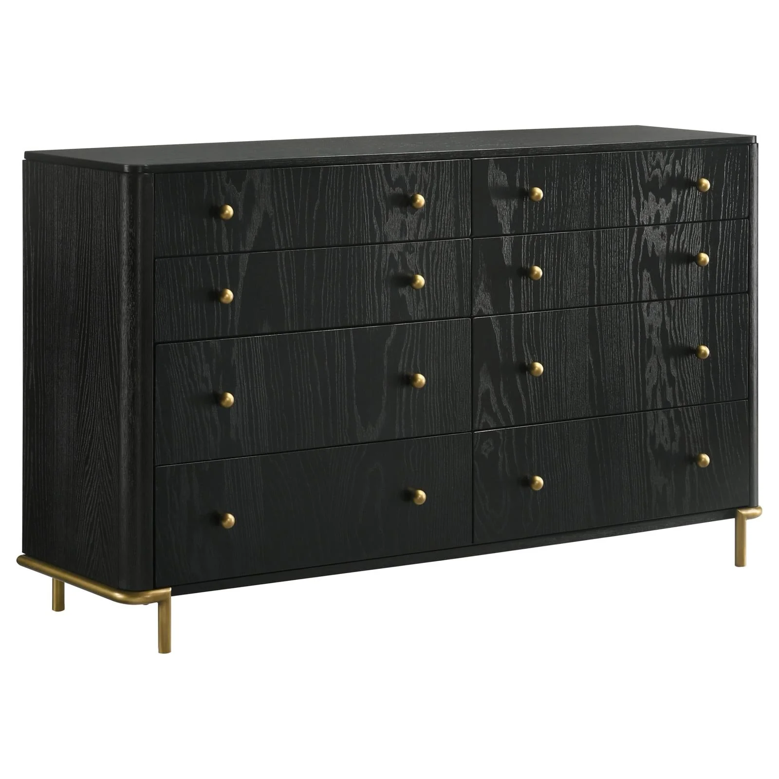 Arini Black/Grey 4-Piece Queen Bedroom Set - Image 7