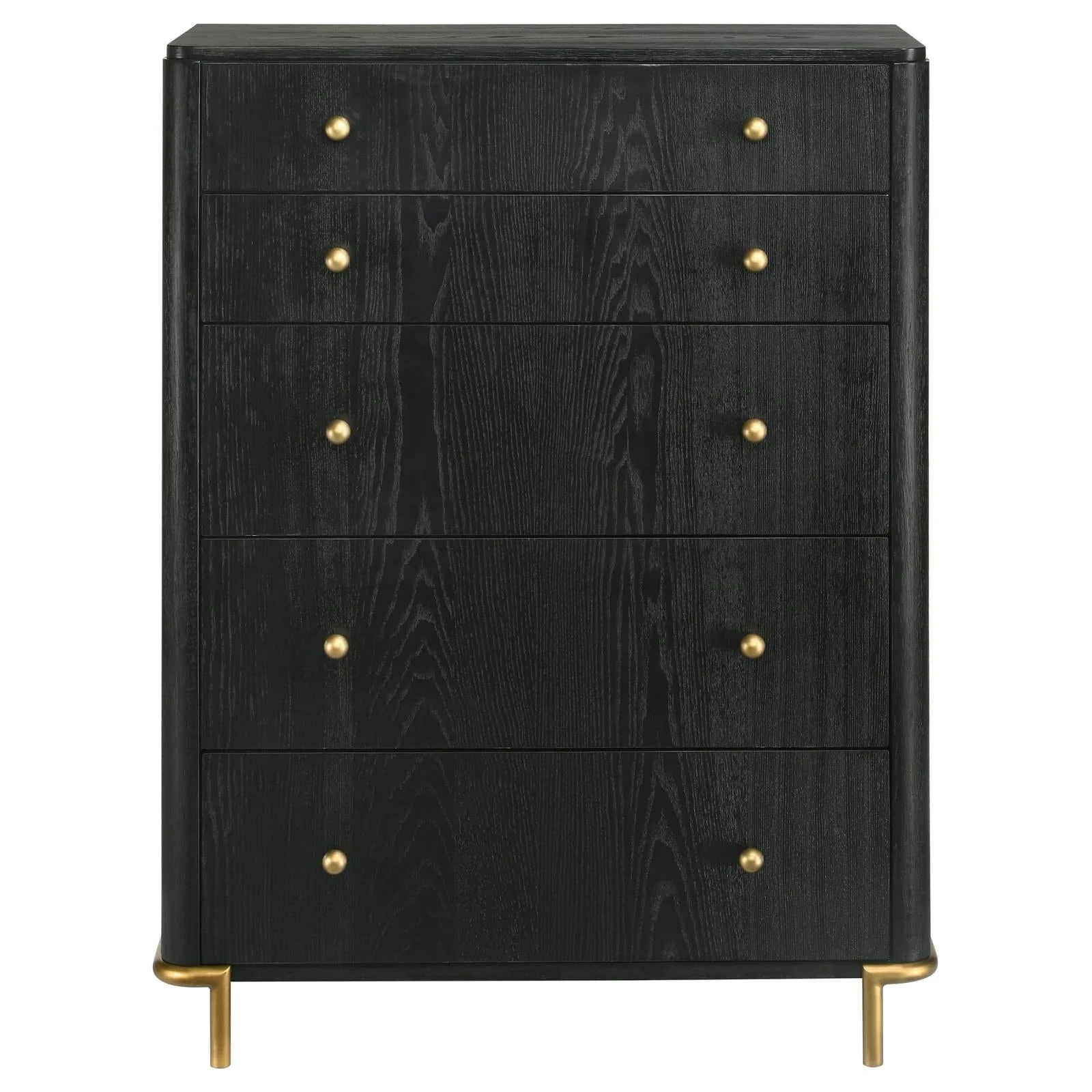 Arini Black/Natural 5-Piece Eastern King Bedroom Set - Image 14