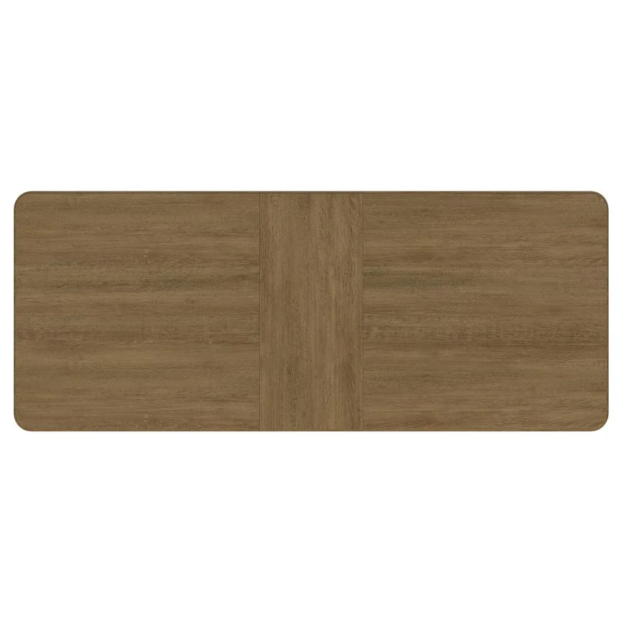 Arini Sand Wash 5-Piece Extension Leaf Dining Table Set - Image 6