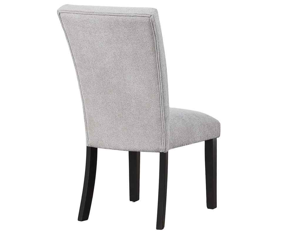 Artemis Gray Chenille Side Chair - Image 6