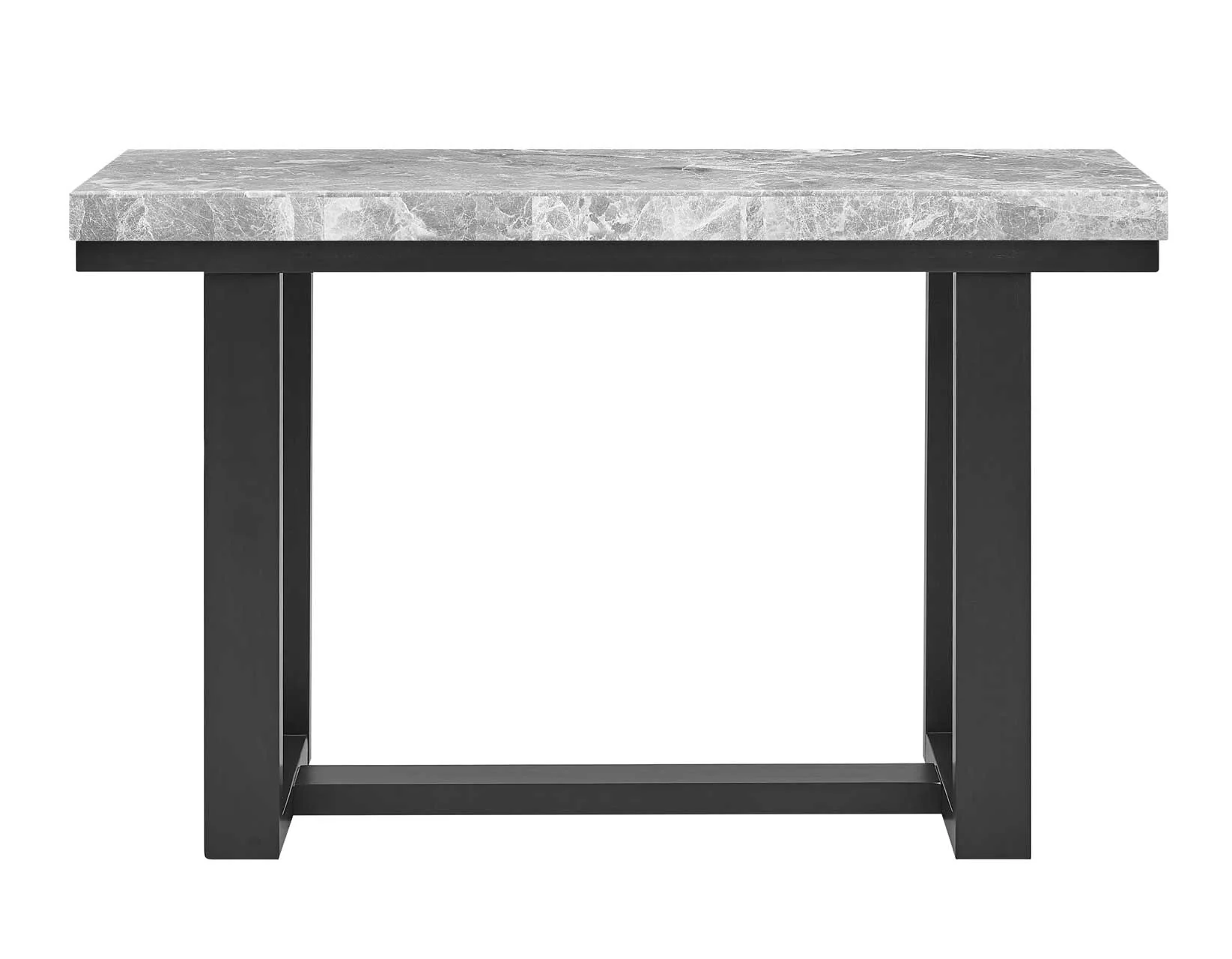 Artemis Gray Marble Top Sofa Table - Image 2