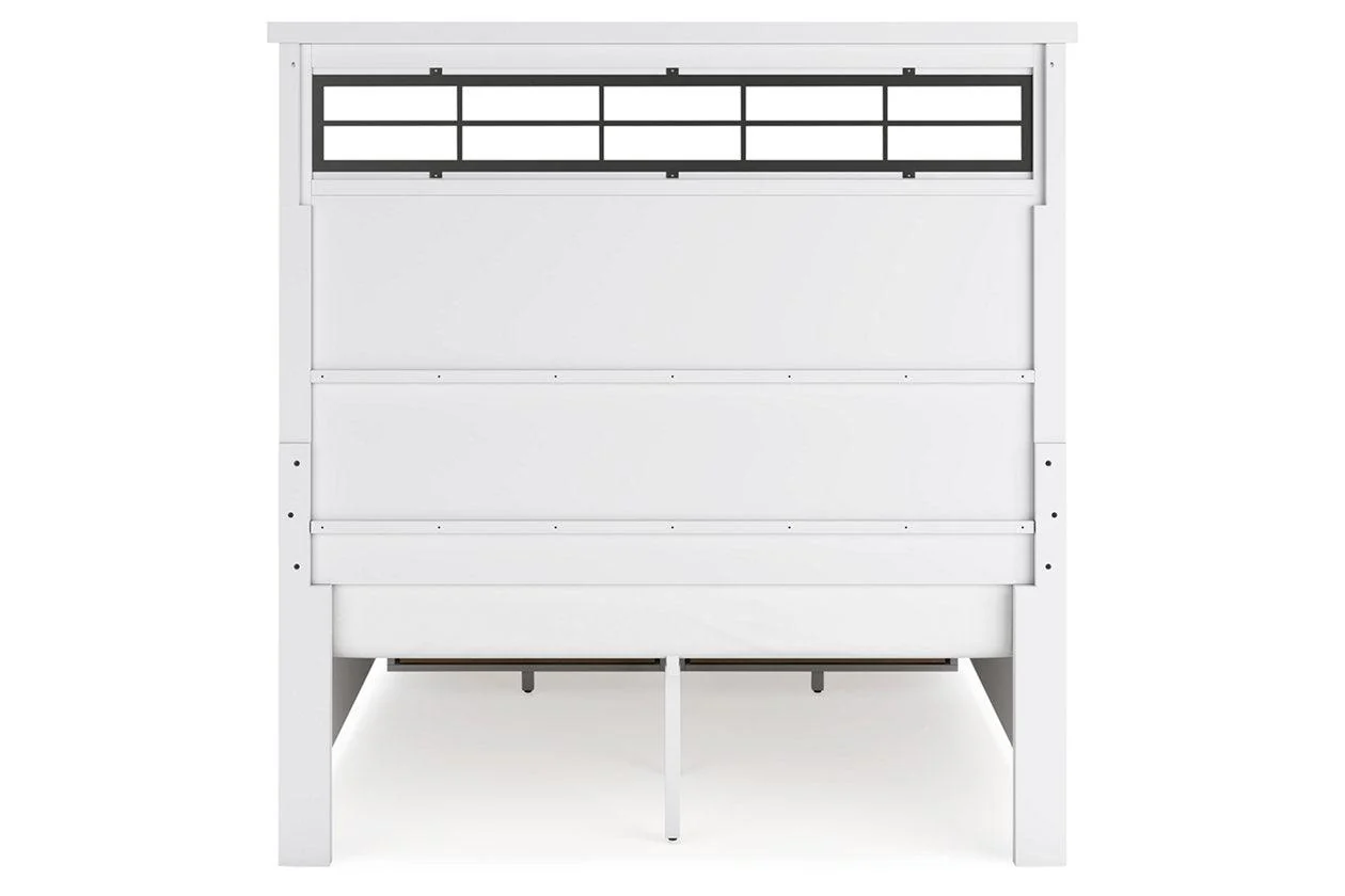 Ashbryn White/Natural Queen Platform Storage Bed - Image 5