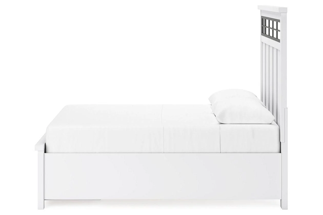 Ashbryn White/Natural Queen Platform Storage Bed - Image 6
