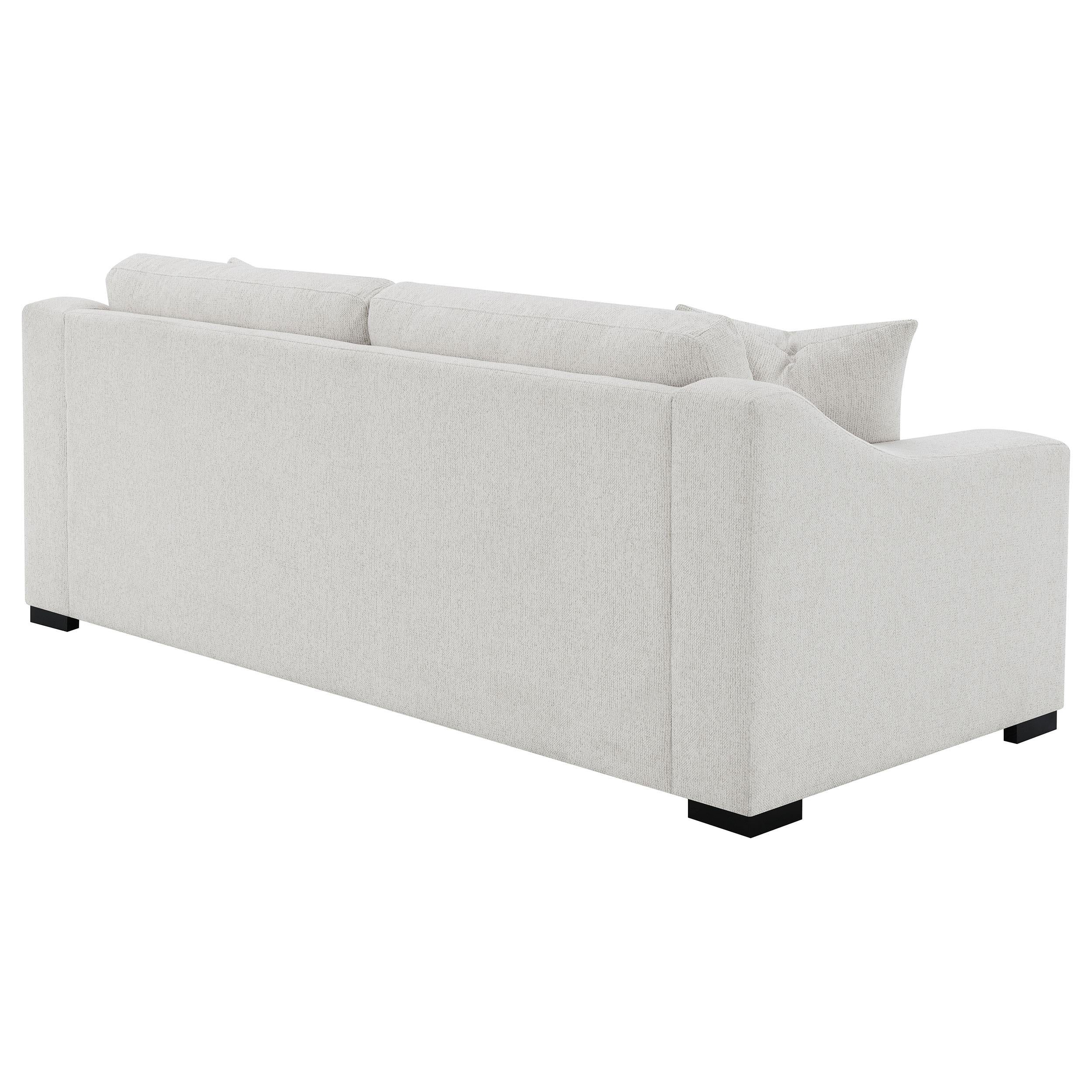 Ashlyn Sand 3-Piece Upholstered Track Arm Living Room Set - Image 3